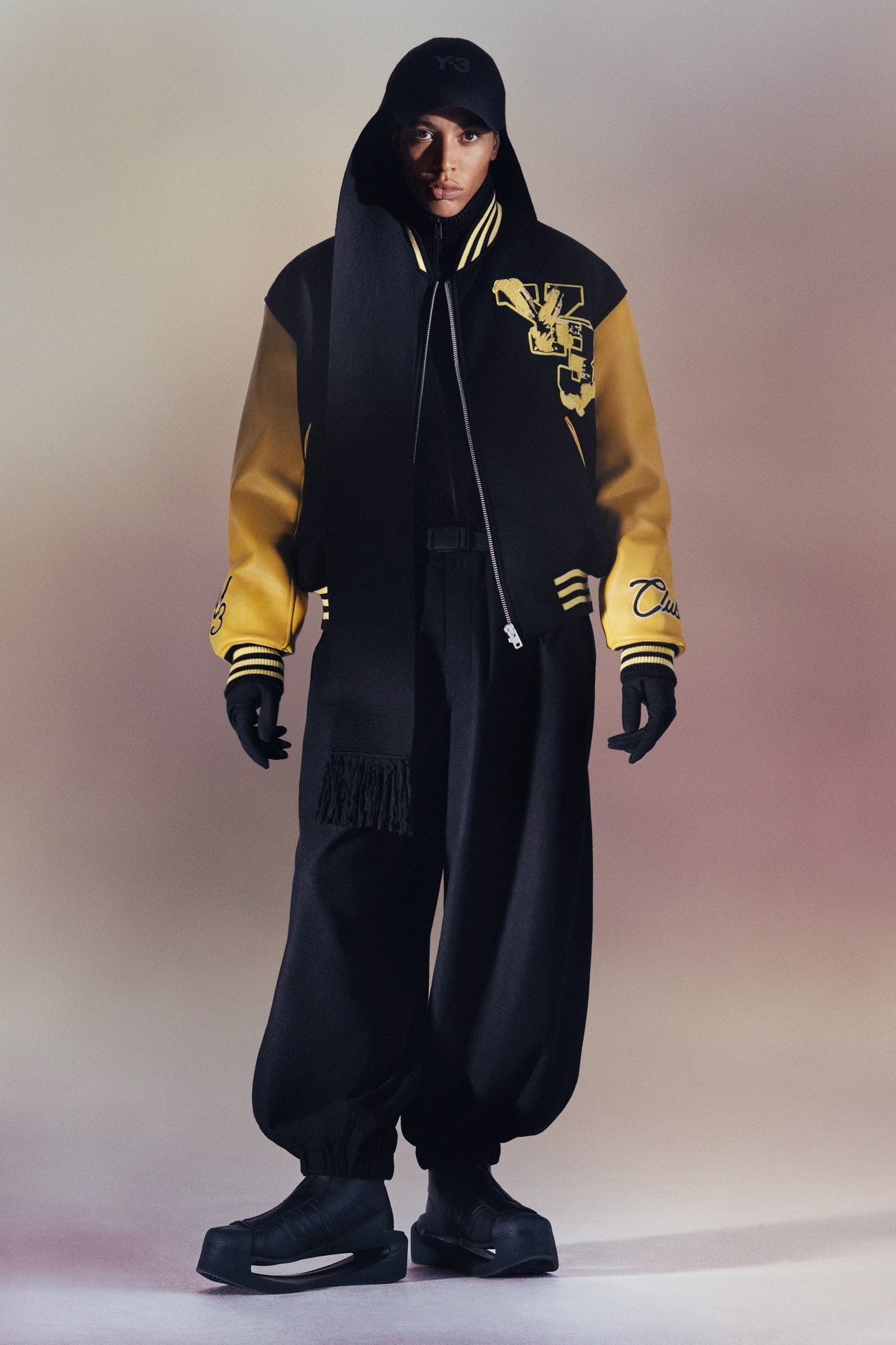 Y3 Gendo Pro Model Sneakers — label