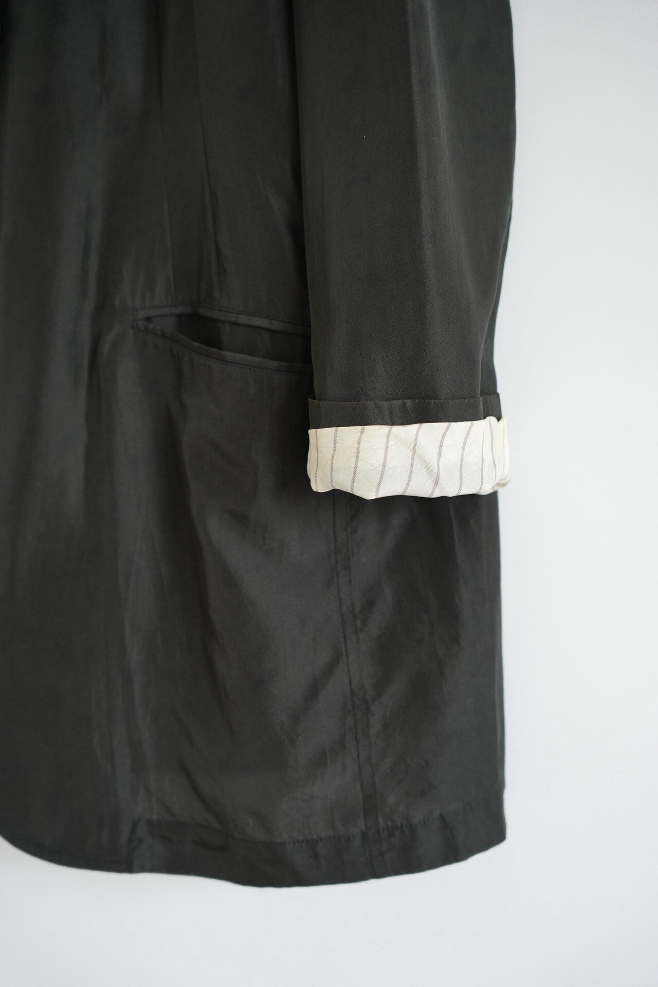 Yohji Yamamoto 18SS Silk Blazer — label