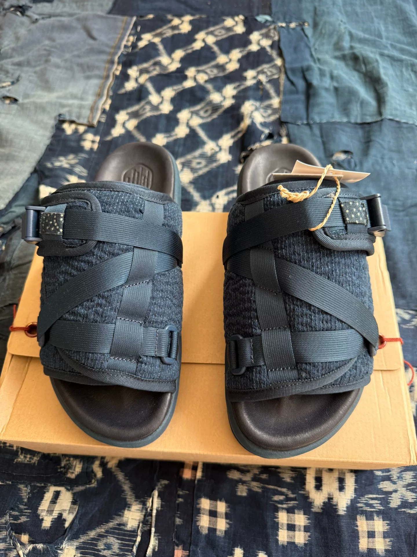 Visvim 25AW ICT Christo Slipper — label