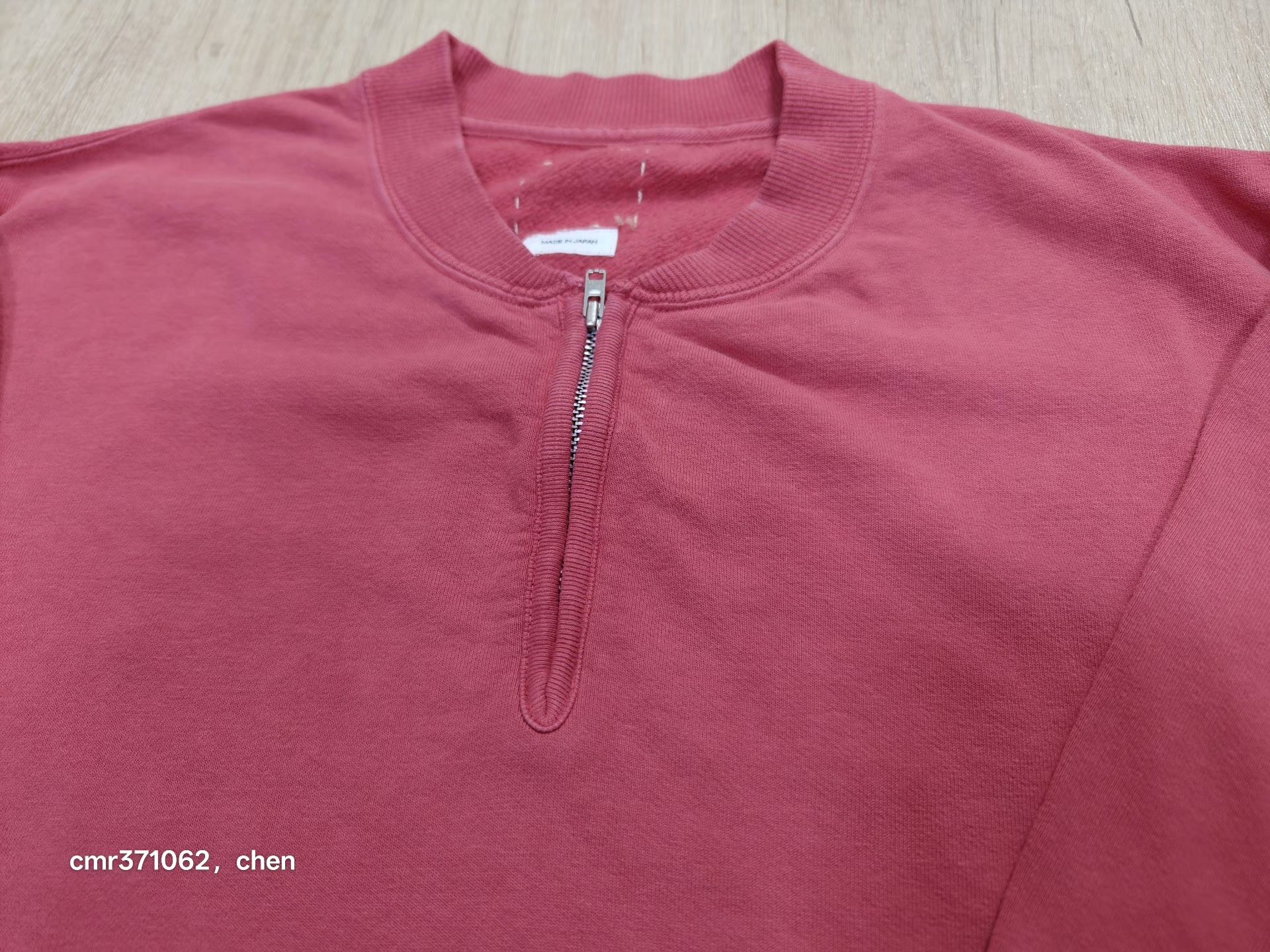 VISVIM 26SS MONDO HENLEY ZIP S/S — front