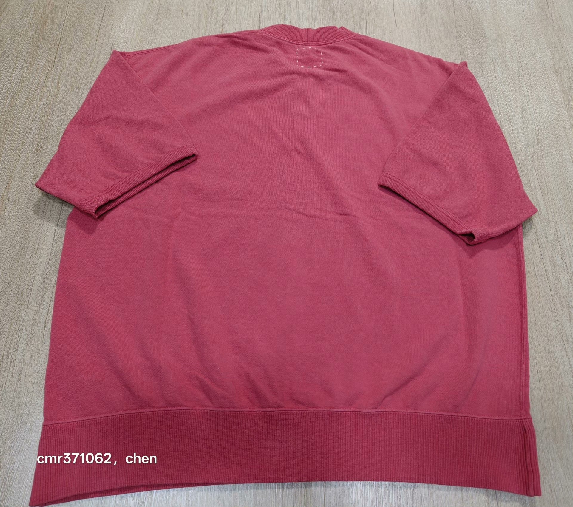 VISVIM 26SS MONDO HENLEY ZIP S/S — label