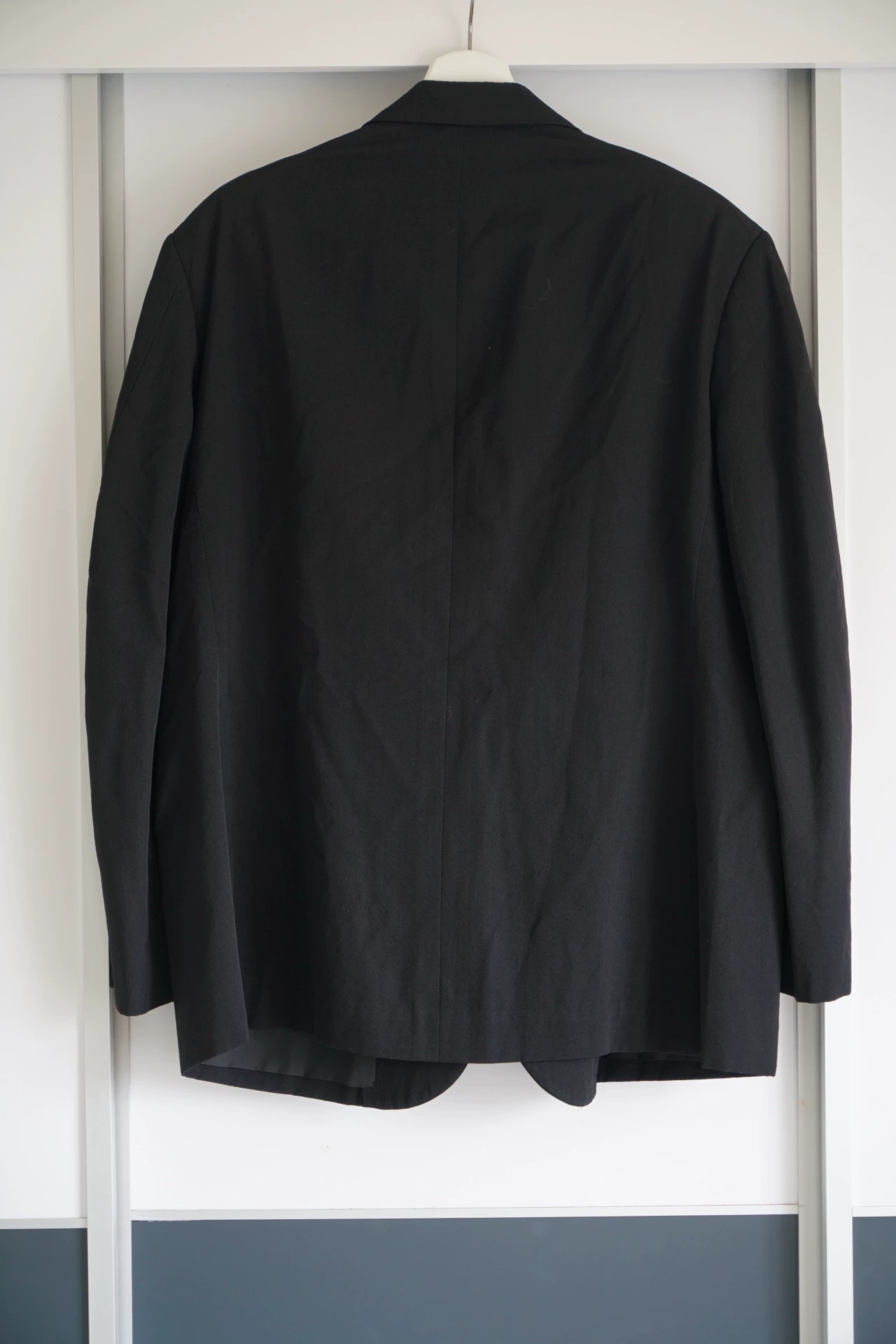 Yohji Yamamoto 96SS Patchwork Cutout Blazer — front
