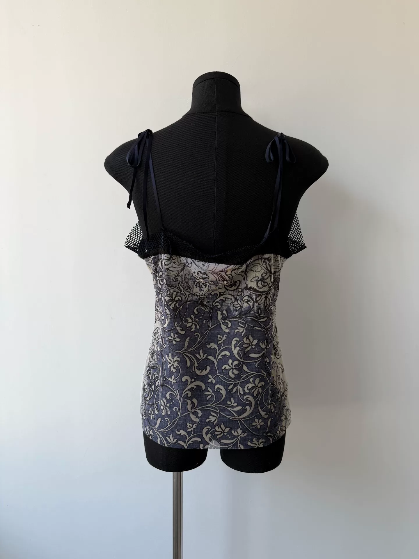 Jean Paul Gaultier Floral Lace Camisole — label