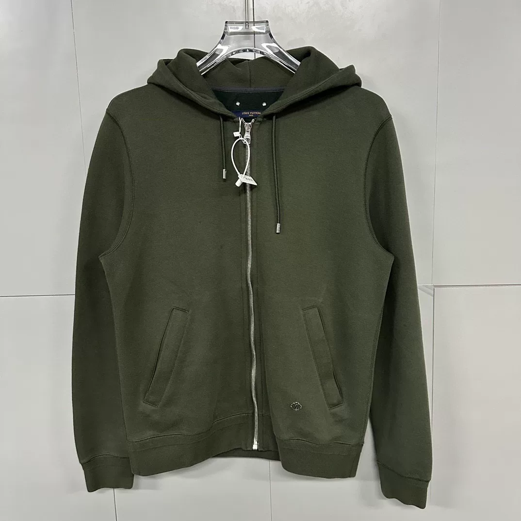 Louis Vuitton LV Logo Zip Hoodie Jacket