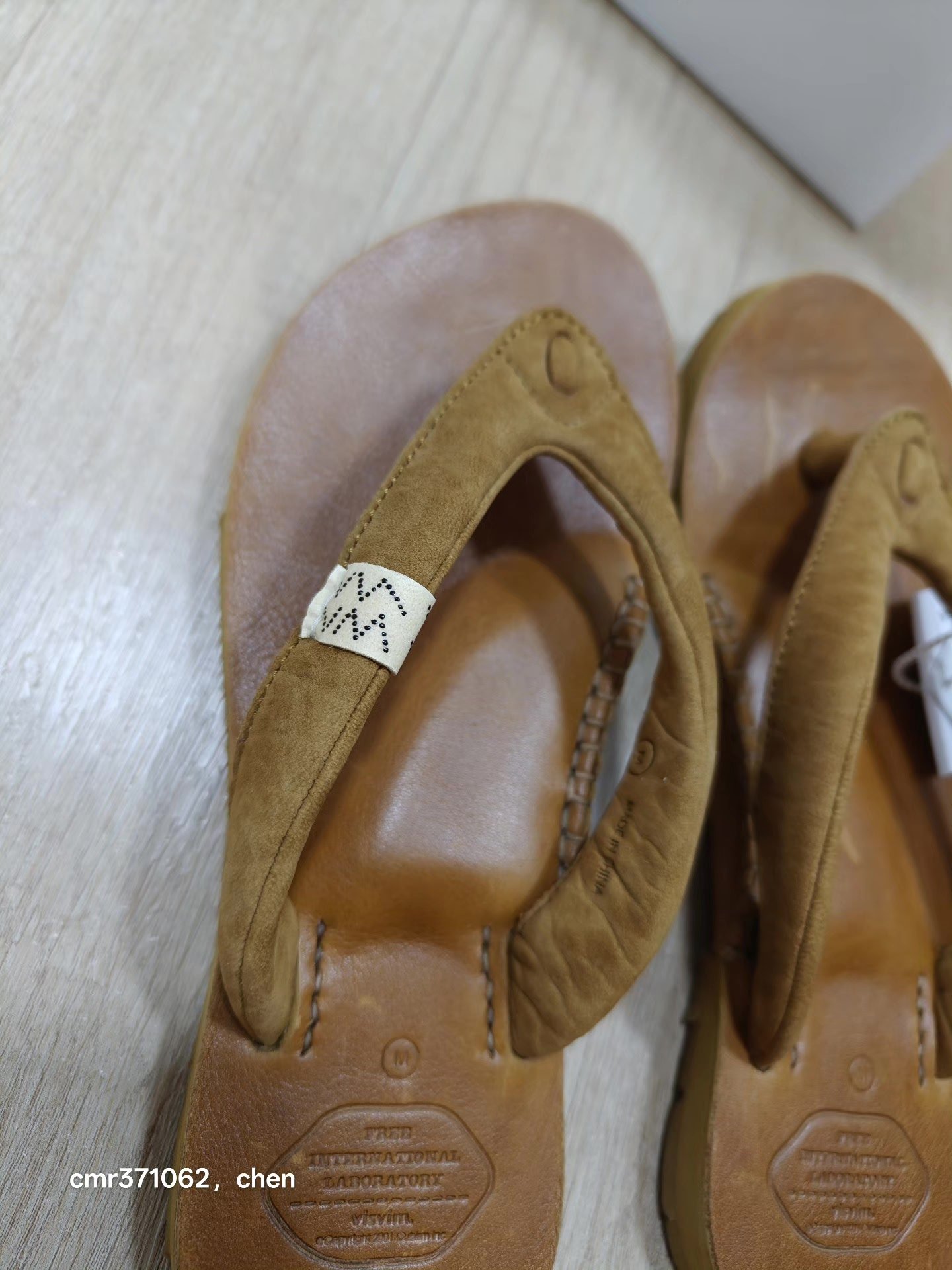 VISVIM 26SS LAMA SANDAL FOLK — back