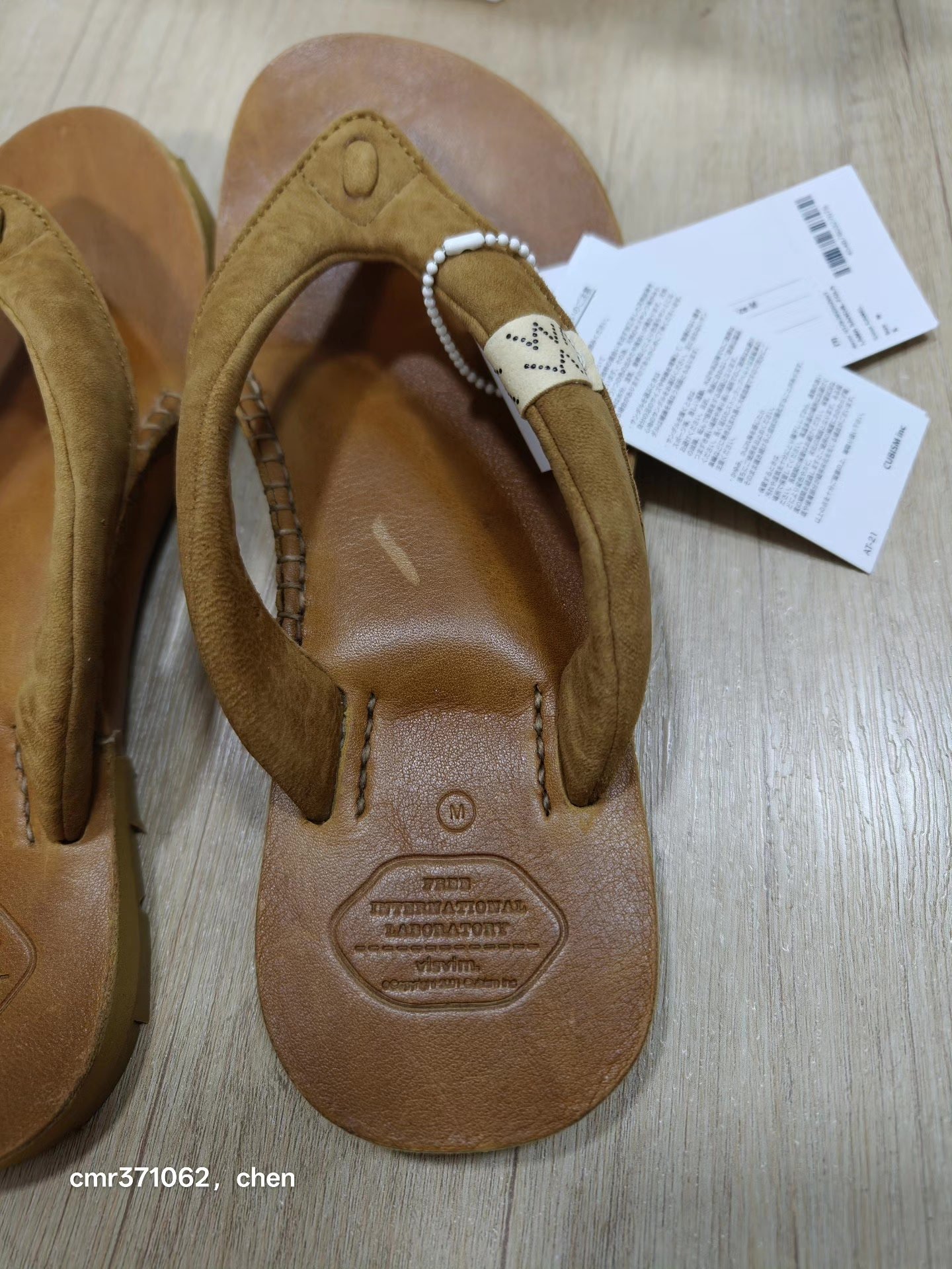 VISVIM 26SS LAMA SANDAL FOLK — detail