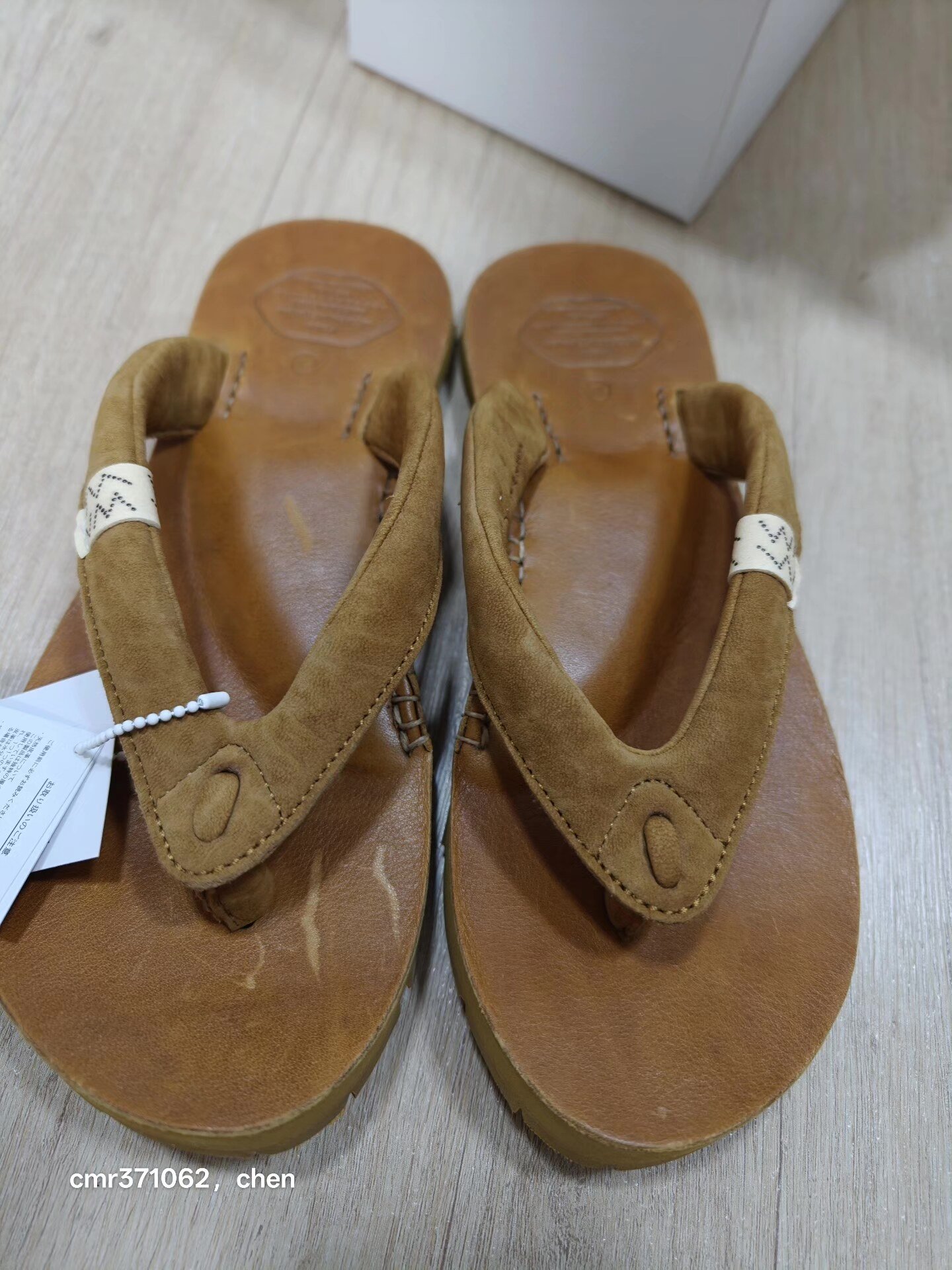 VISVIM 26SS LAMA SANDAL FOLK — label