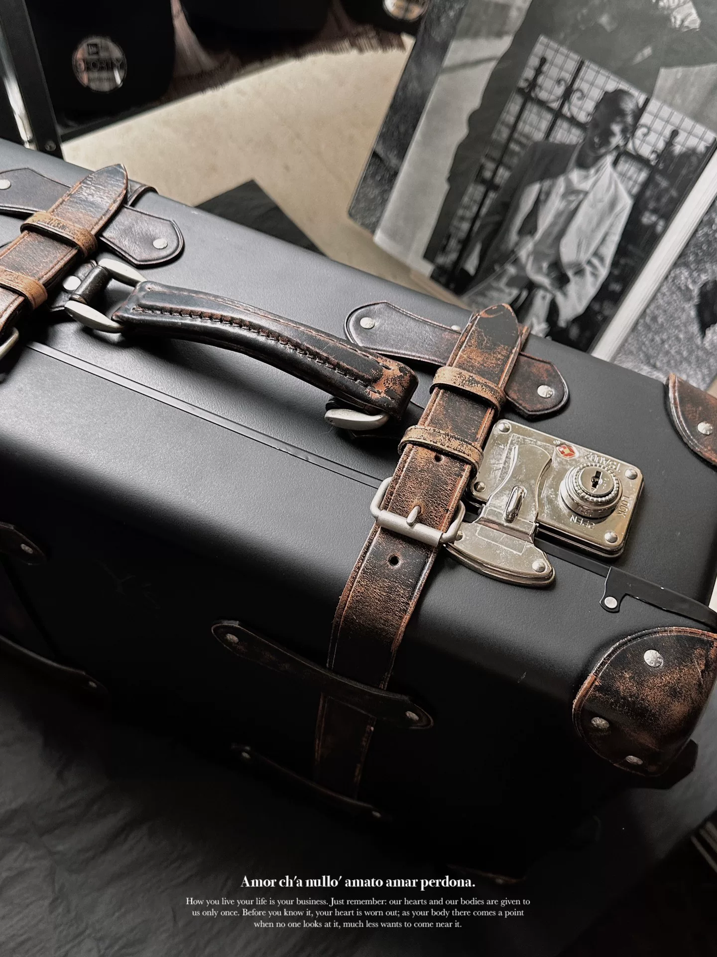 Yohji Yamamoto Limited Vintage Suitcase — detail