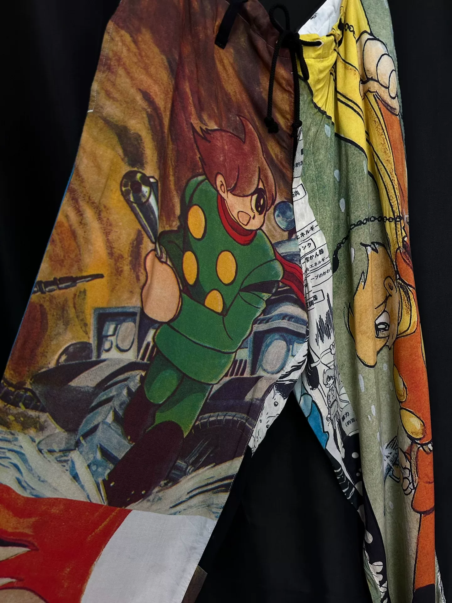 Yohji Yamamoto Cyborg 009 Wide-Leg Pants — back
