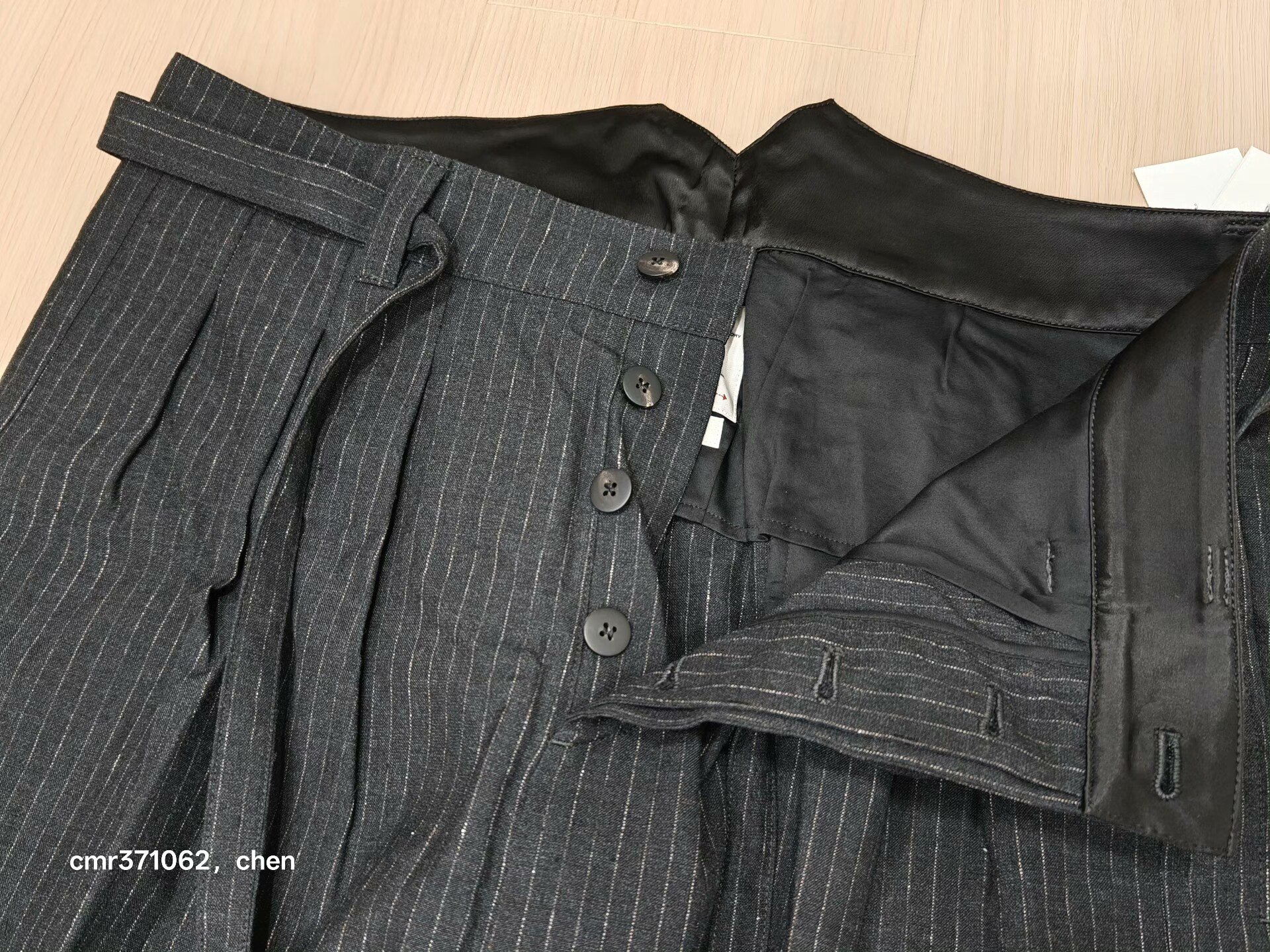 VISVIM 22AW HAKAMA PANTS SANTOME — label