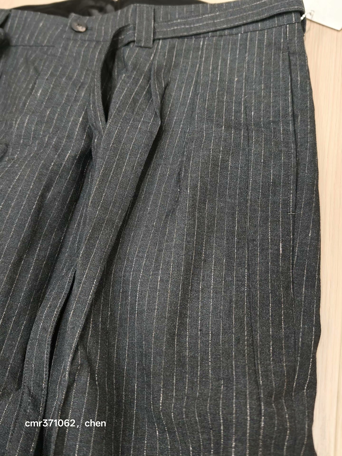 VISVIM 22AW HAKAMA PANTS SANTOME — back