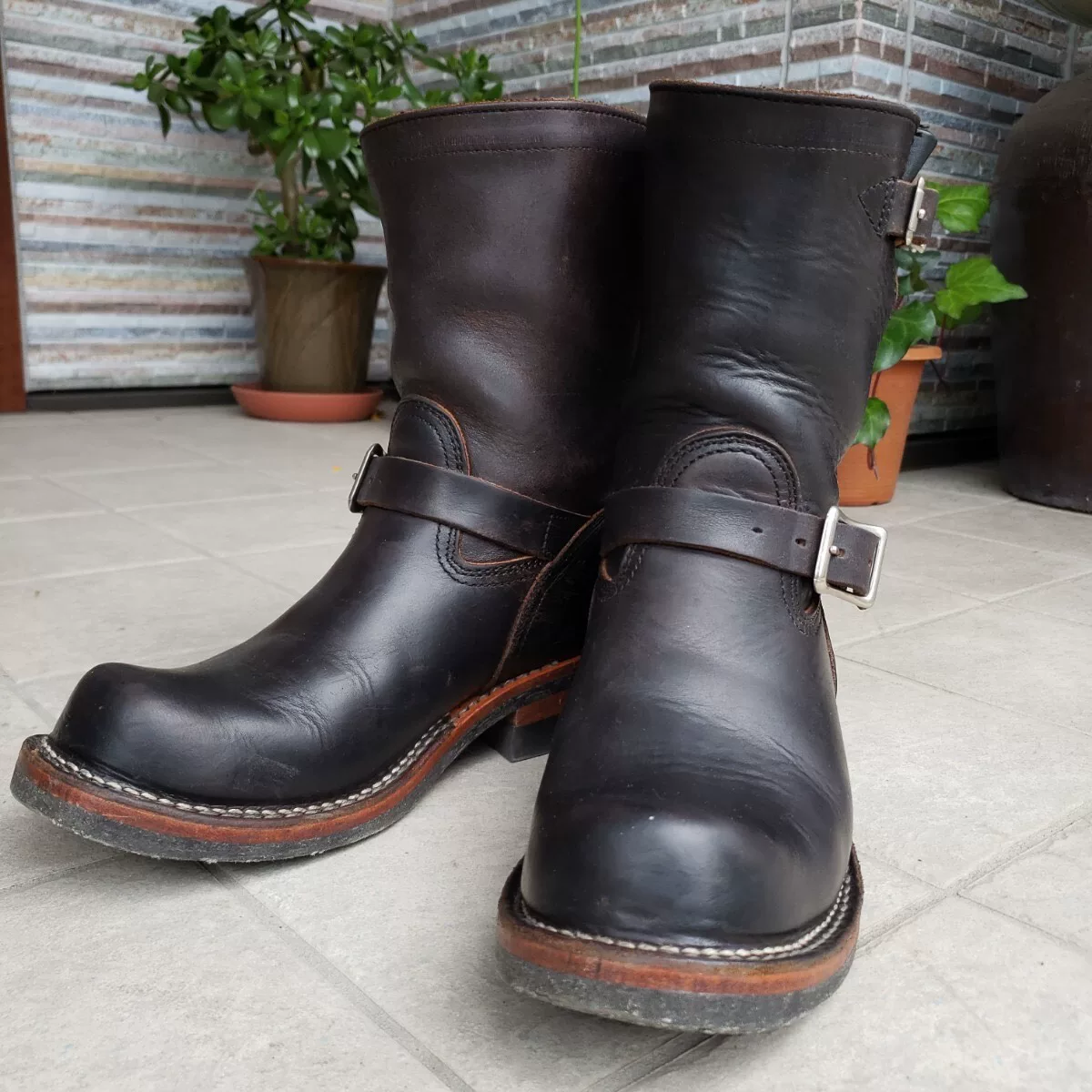 Viberg 310 Black Engineer Boots