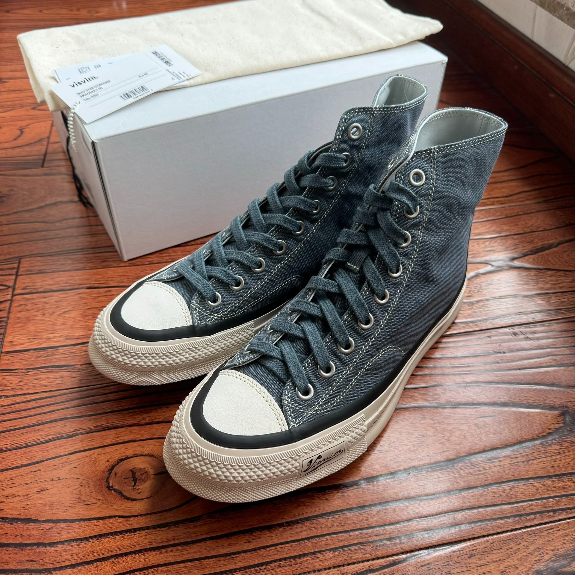 Visvim 26SS Skagway Hi Canvas Shoes
