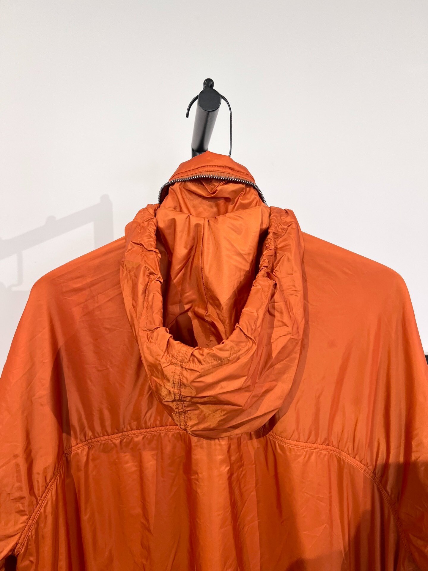 Rick Owens Drkshdw Stand Collar Padded Coat — back