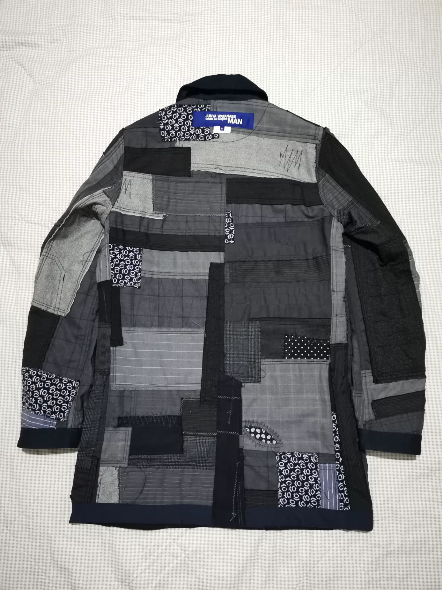 Junya Watanabe Boro Patchwork Coat — front