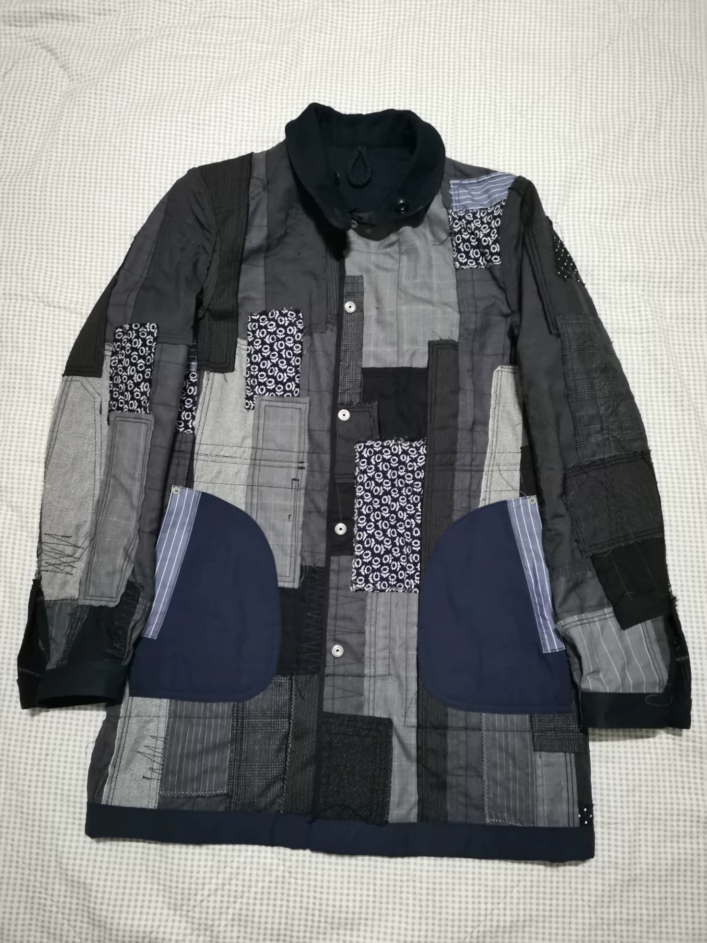 Junya Watanabe Boro Patchwork Coat