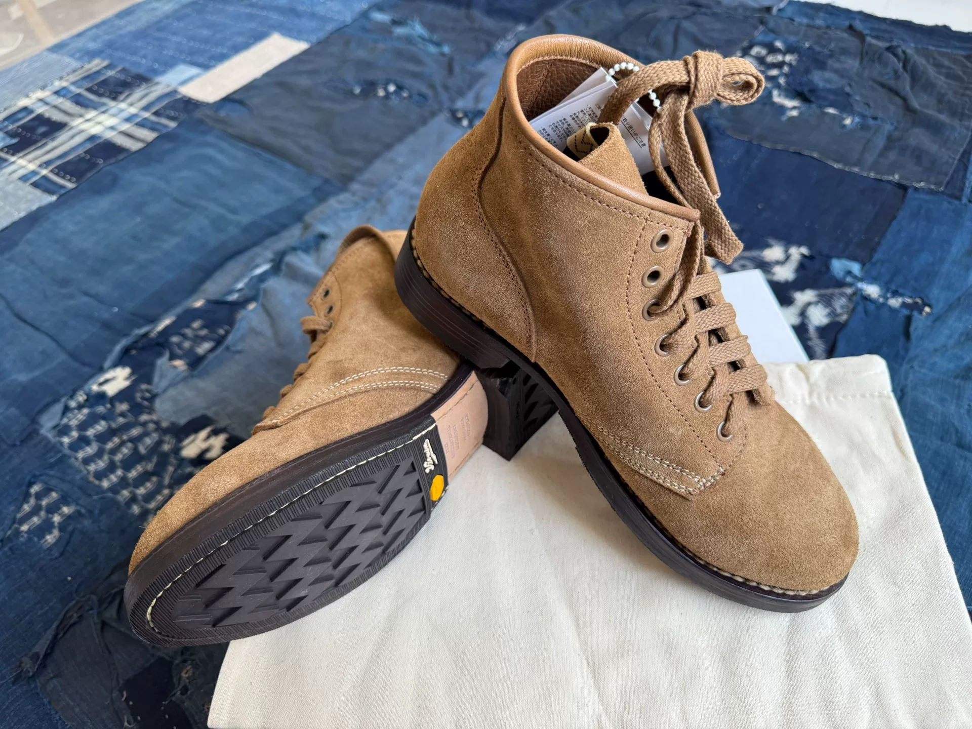 VISVIM 25SS BRIGADIER BOOTS — front