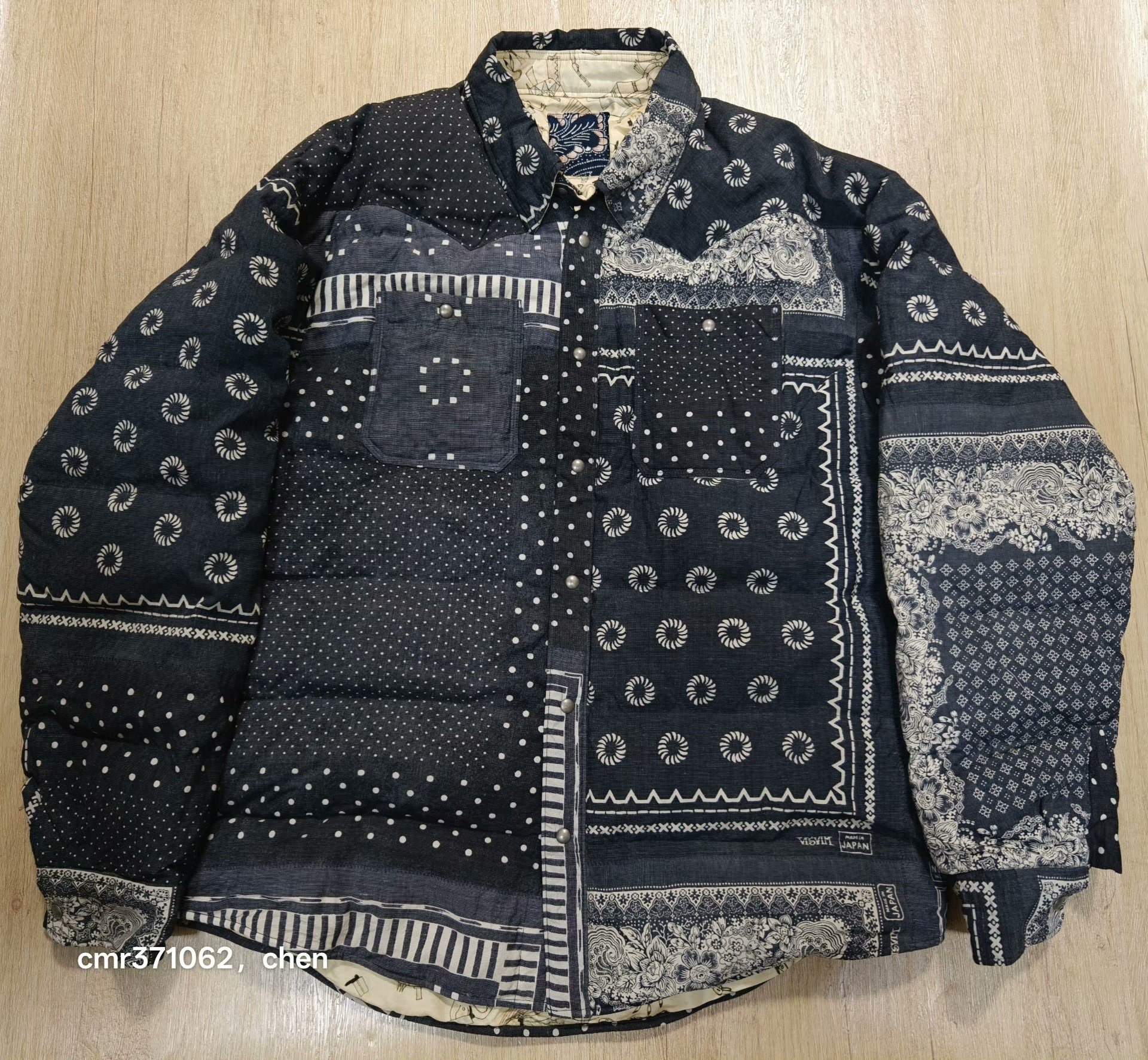 visvim 23 ICT Kerchief Down Jacket