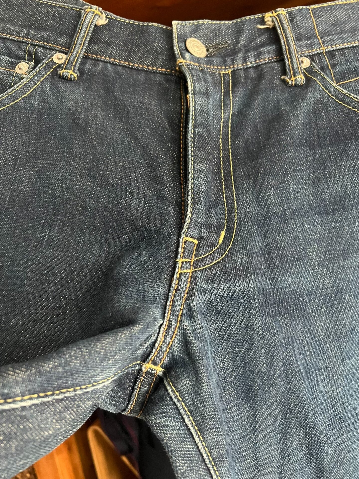 visvim 04R 2015 Raw Denim Jeans — back