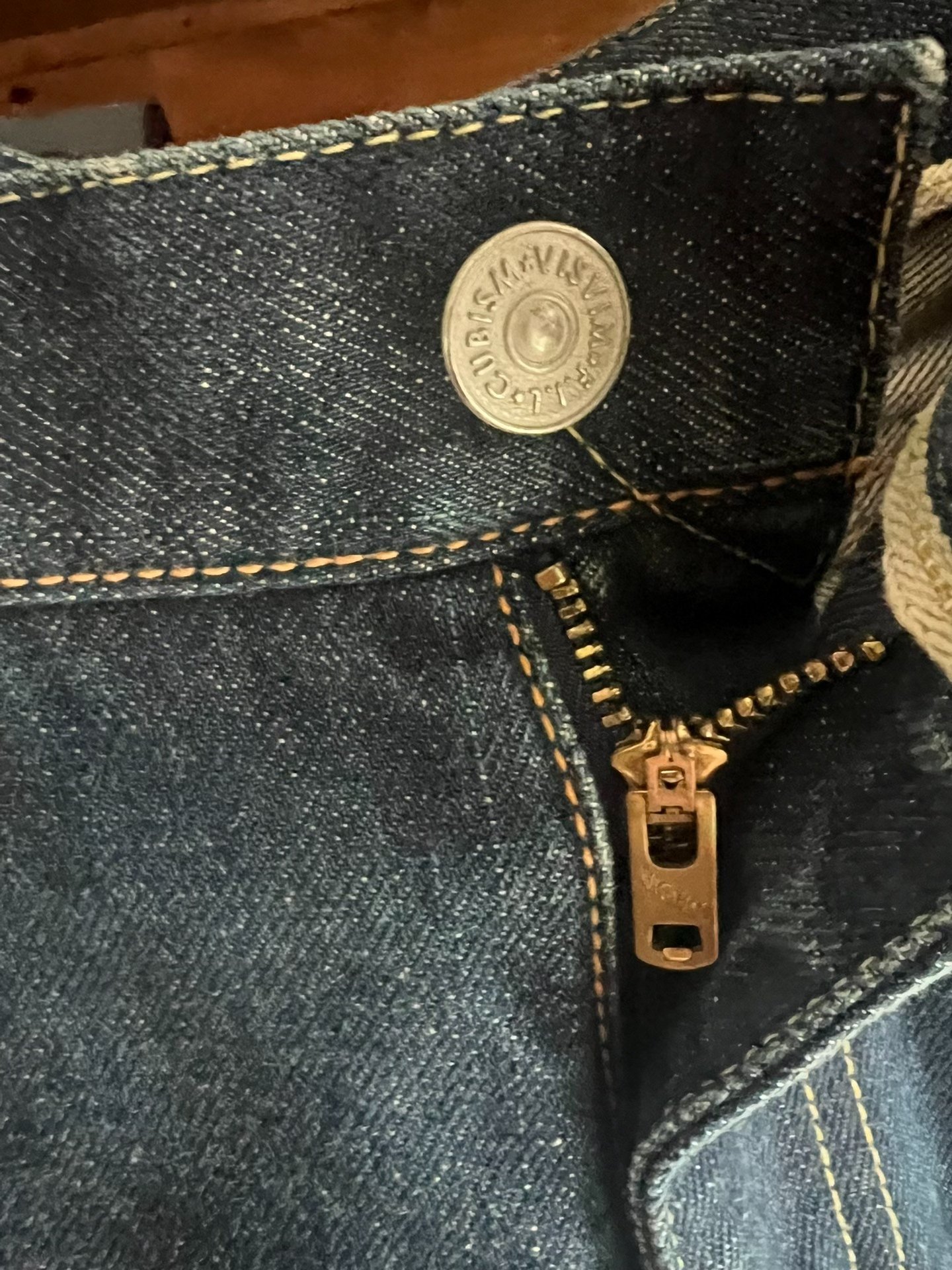 visvim 04R 2015 Raw Denim Jeans — label