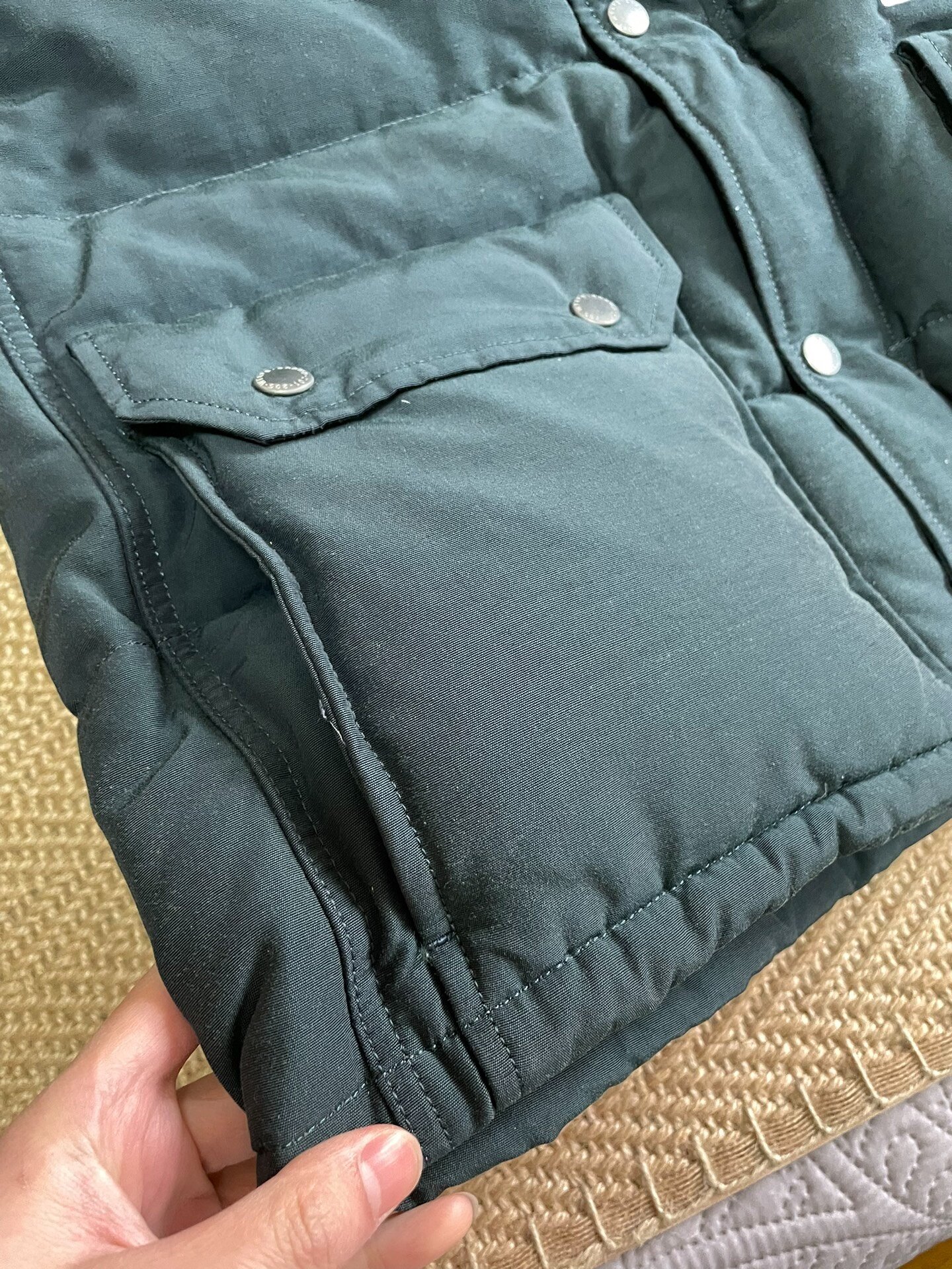 WTAPS 13AW Down Jacket — detail