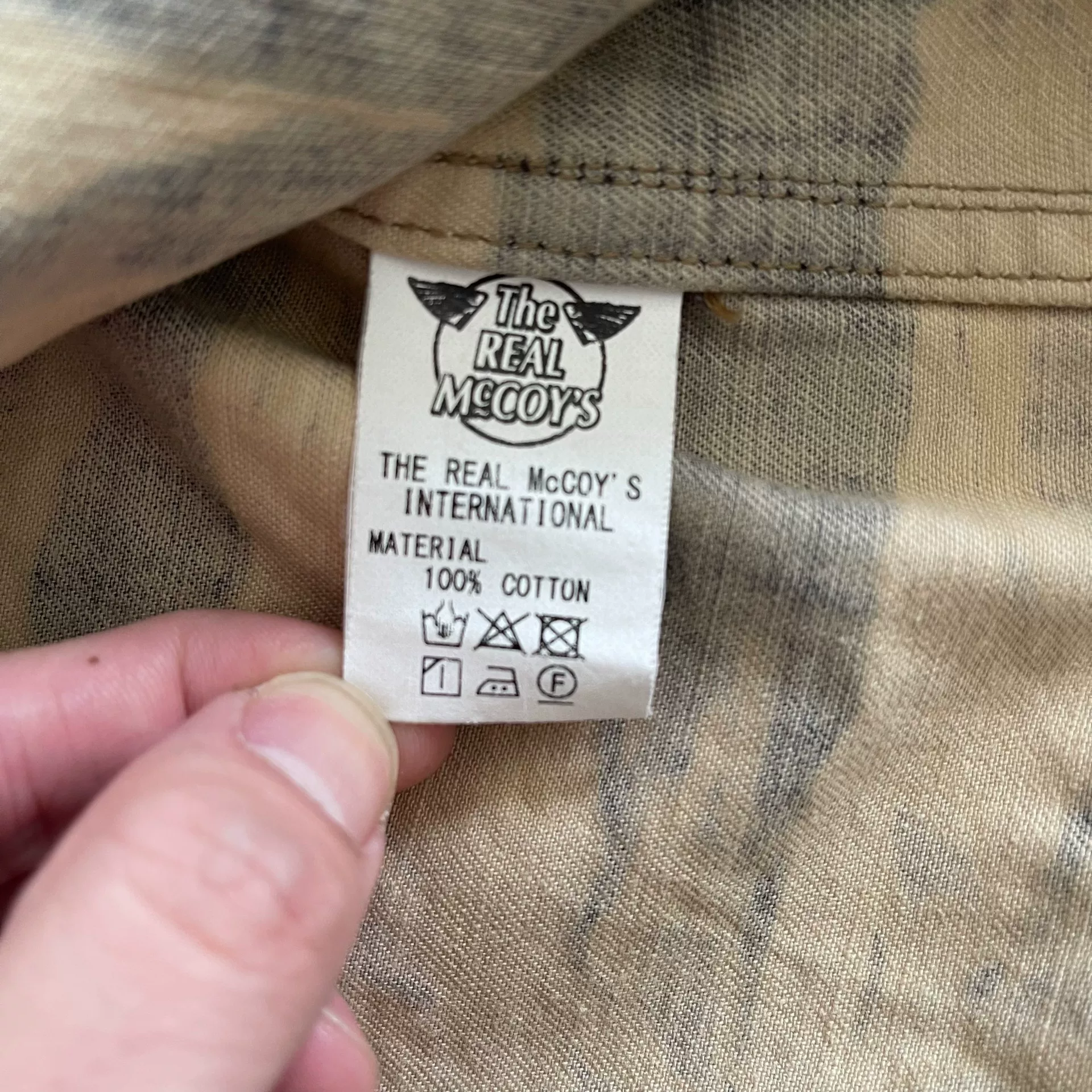 The Real Mccoys Golden Tiger Jacket — back