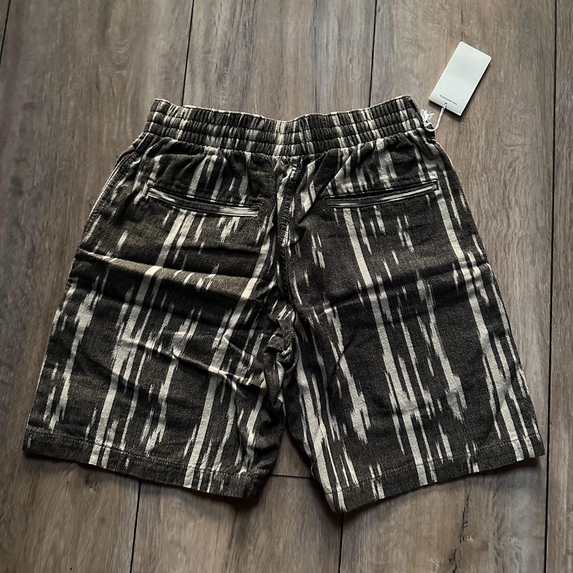 Descendant Cotton-Linen Shorts 1 — front