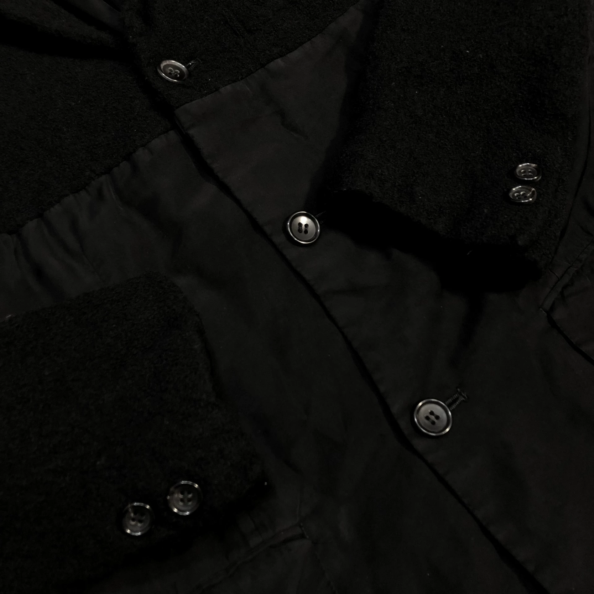 Comme des Garcons 94AW Felted Coat — label