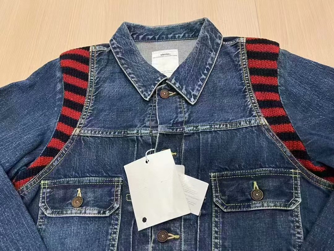 visvim 18SS 101 JKT Jumbo DMGD — front