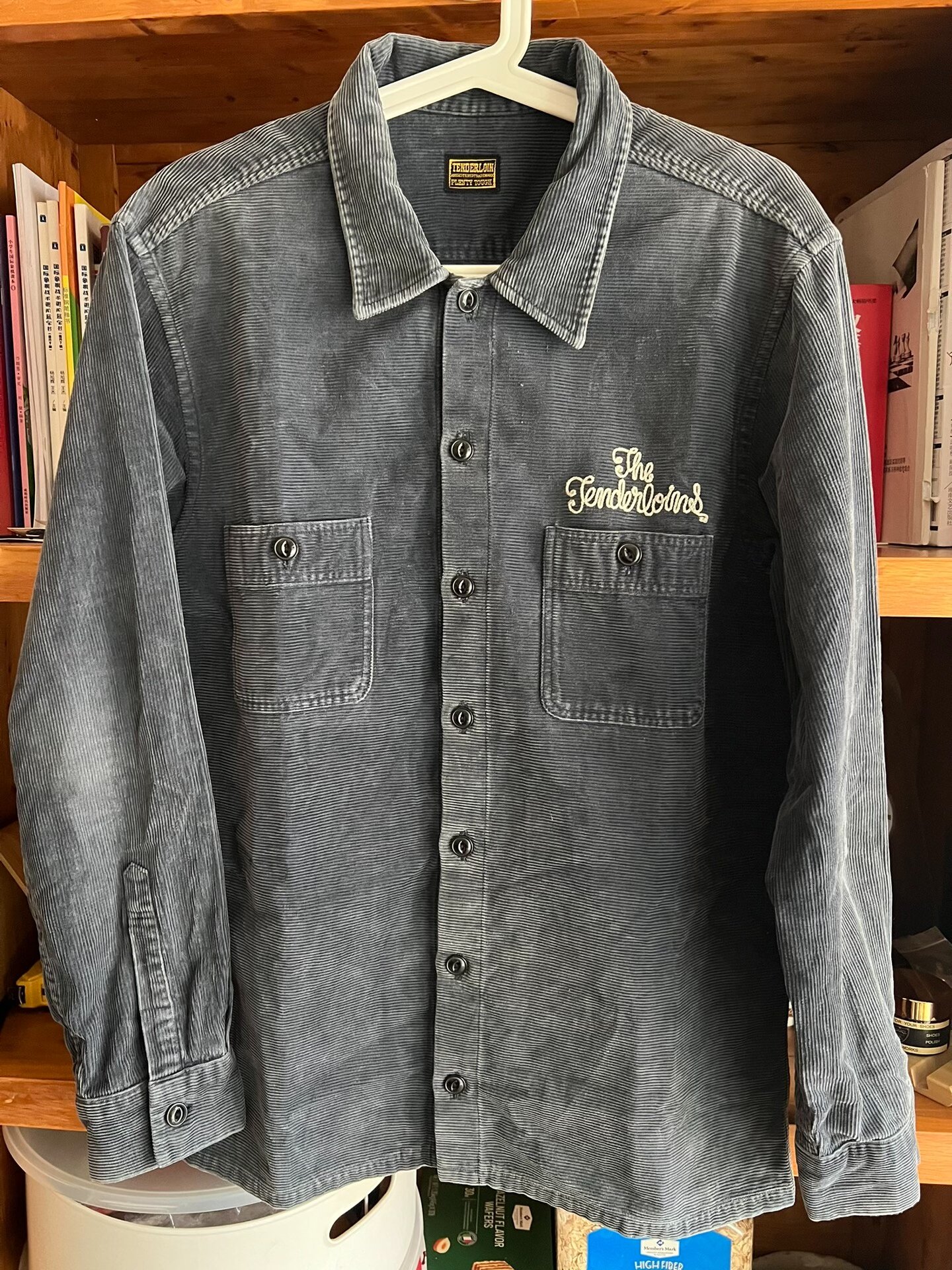 Tenderloin Japanese Indigo Corduroy Work Shirt