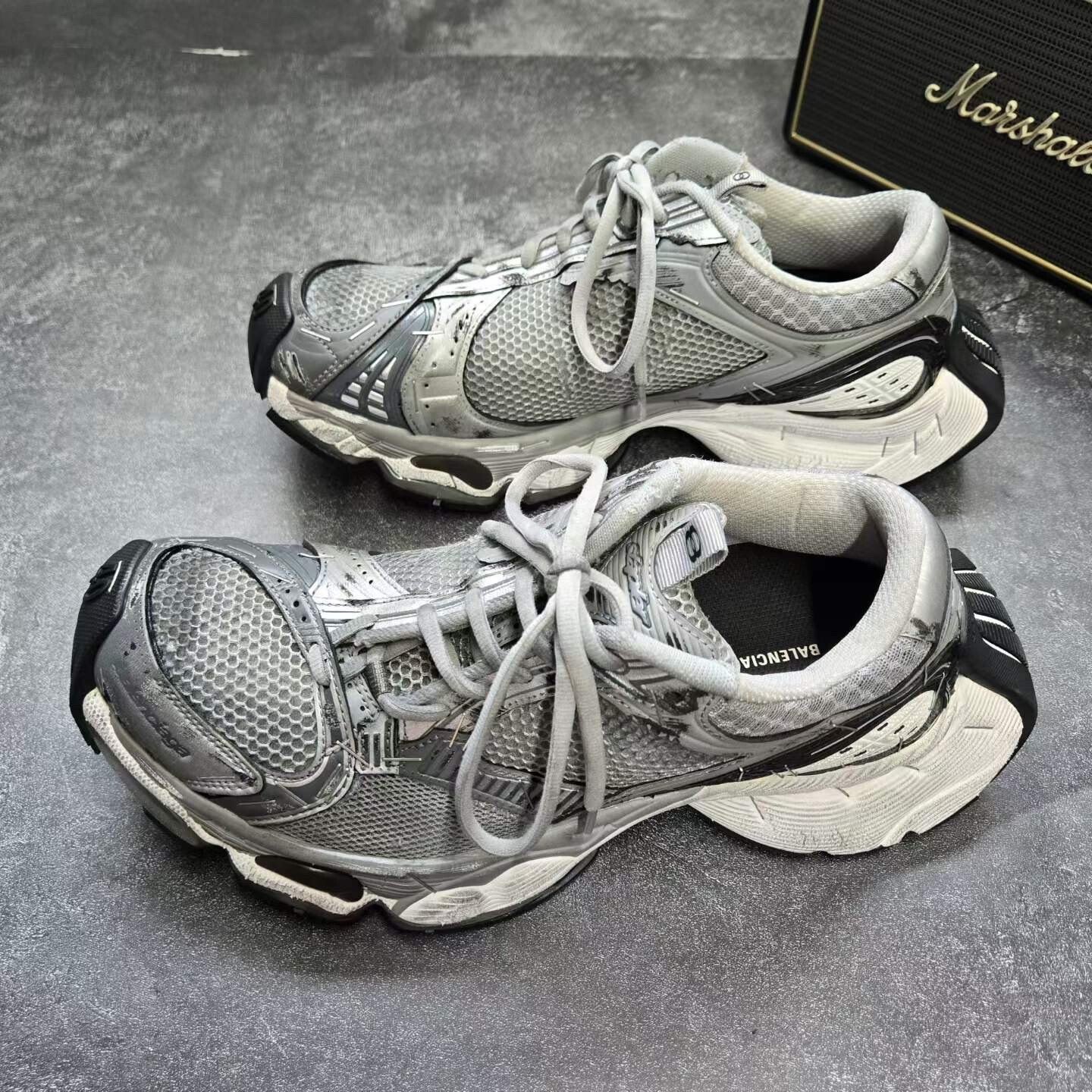Balenciaga STAPLER Gray Sneakers