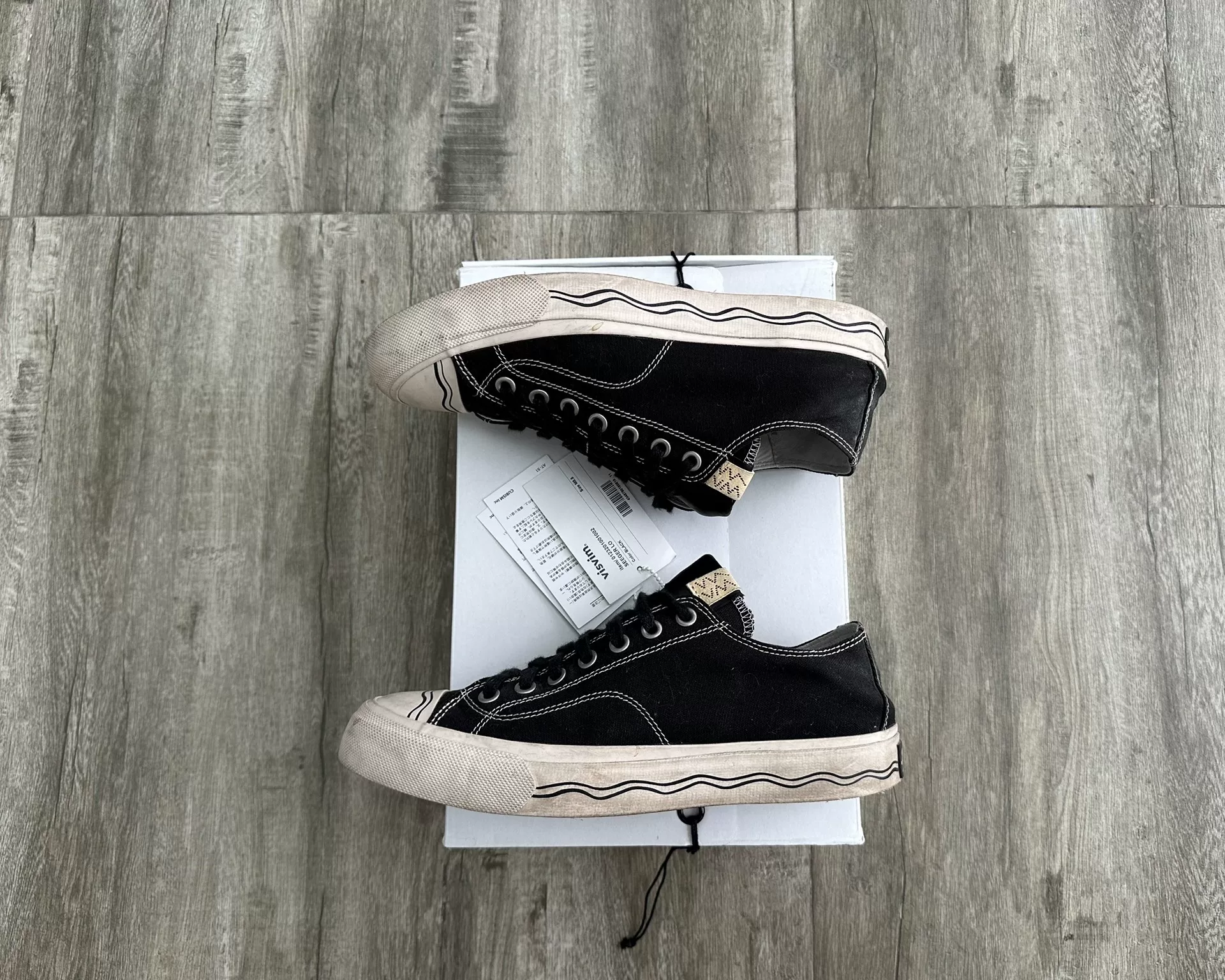 VISVIM 23AW SEEGER LO Sneakers — detail