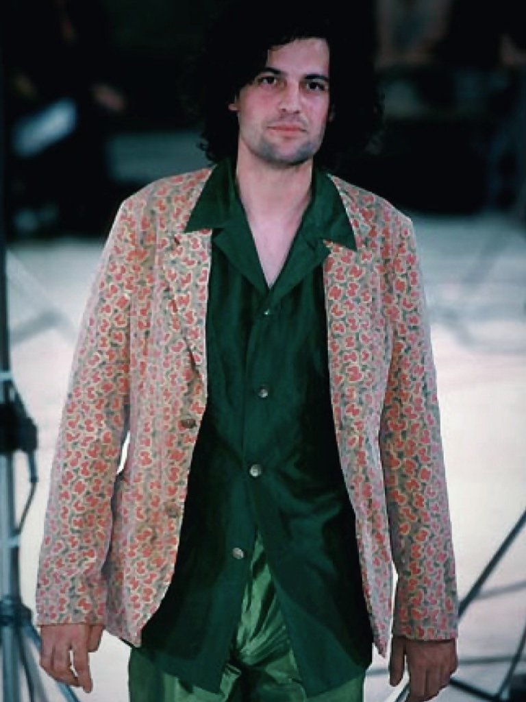 Yohji Yamamoto 99SS Red Pop Blazer — back