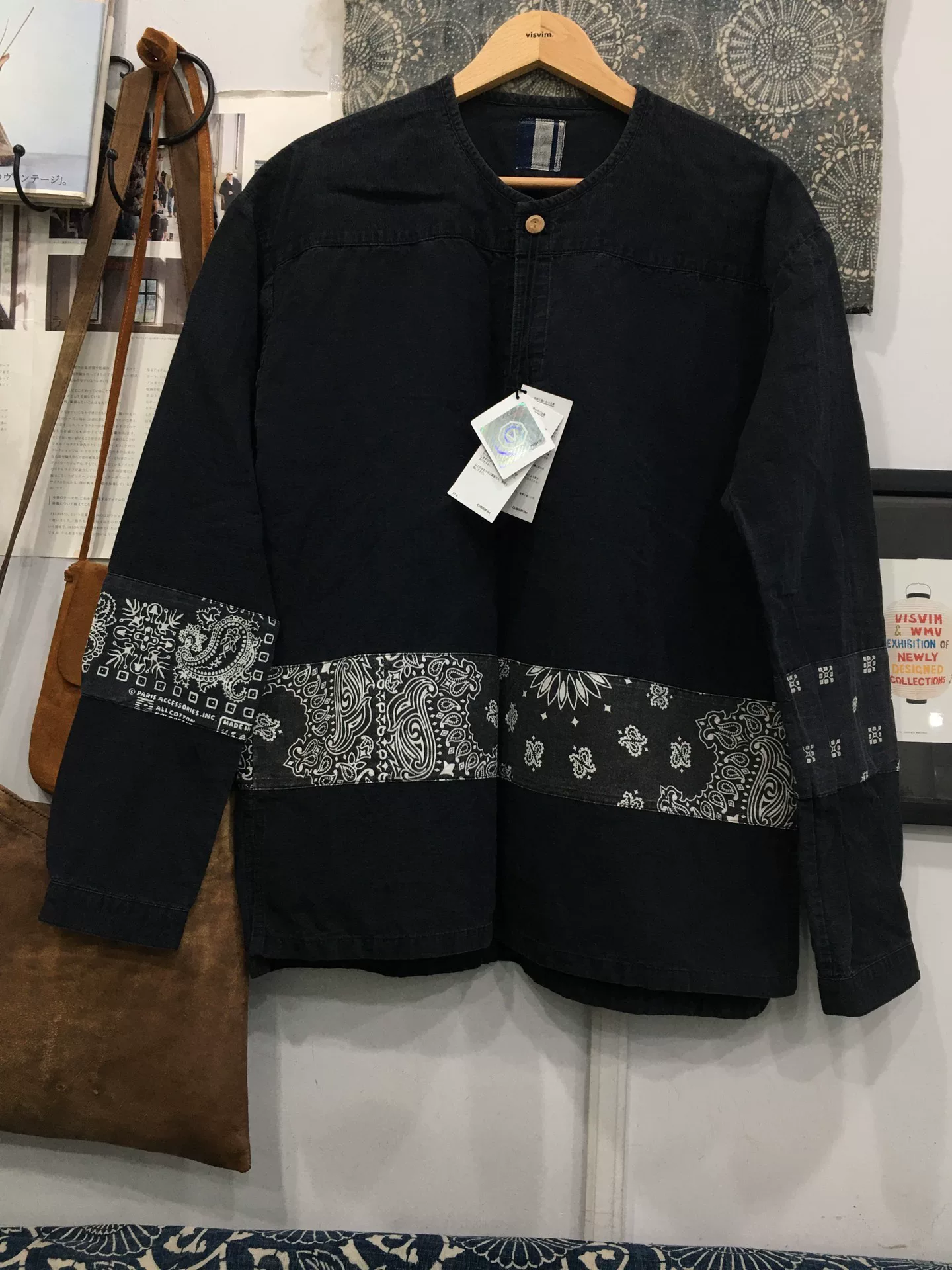visvim 17ss ICT Border Tunic Paisley