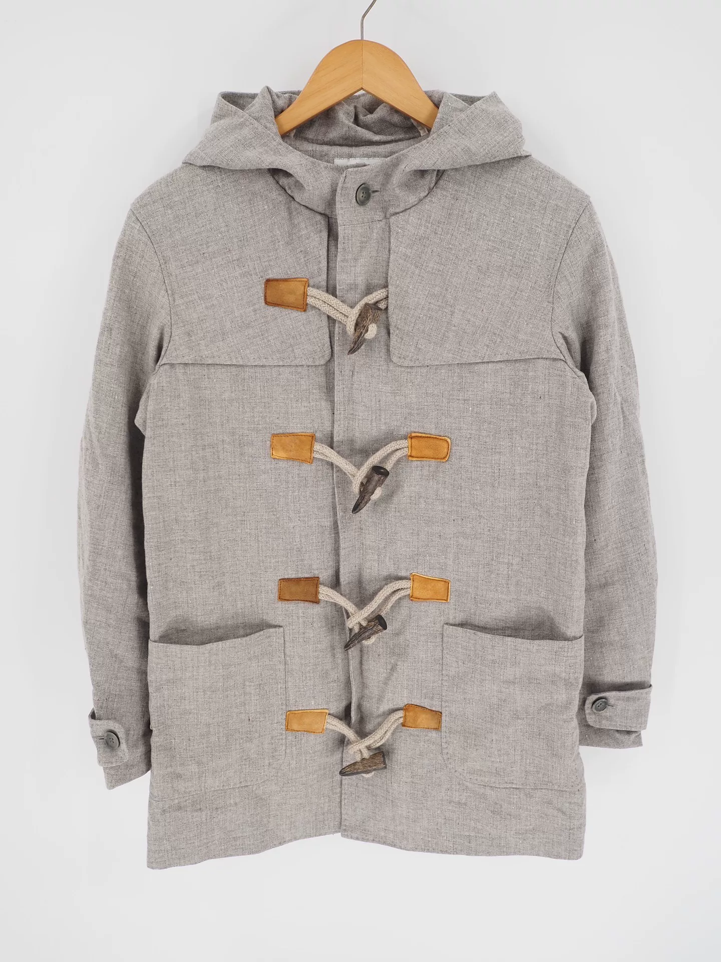 Visvim Commodore Gray Wool Coat