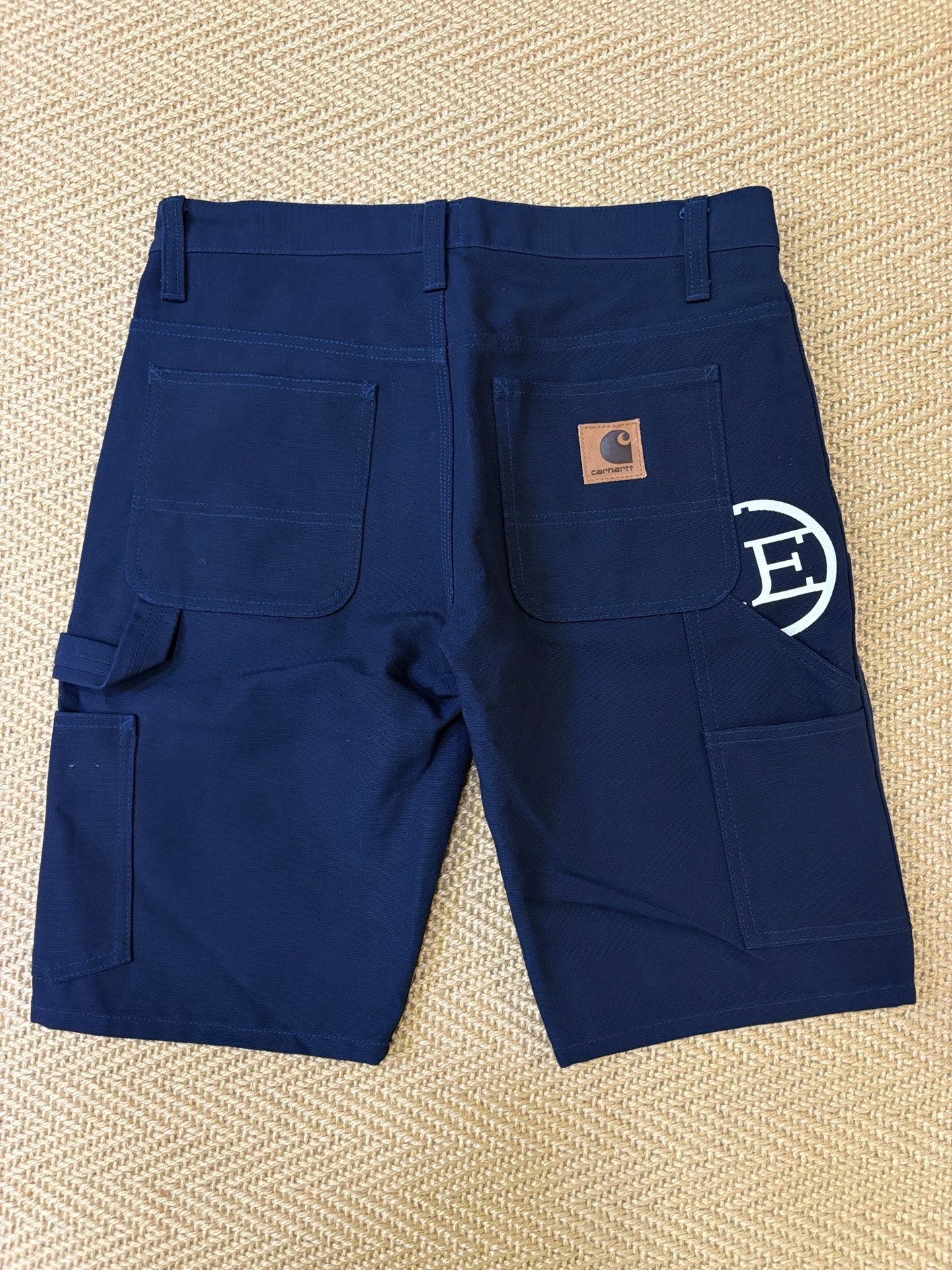 Uniform Experiment x Carhartt Five-Star Cargo Shorts — front