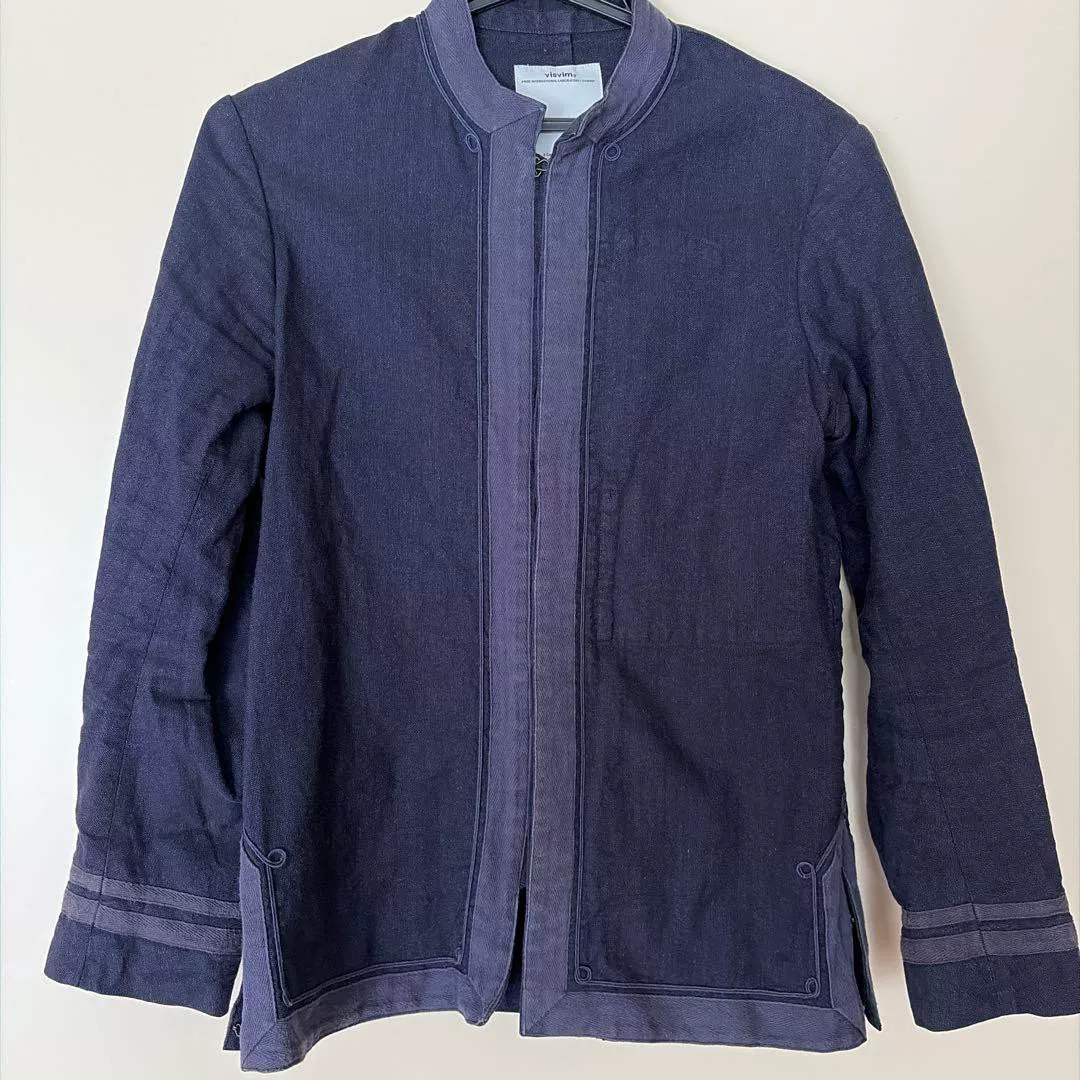 visvim Navy Blue Casual Jacket