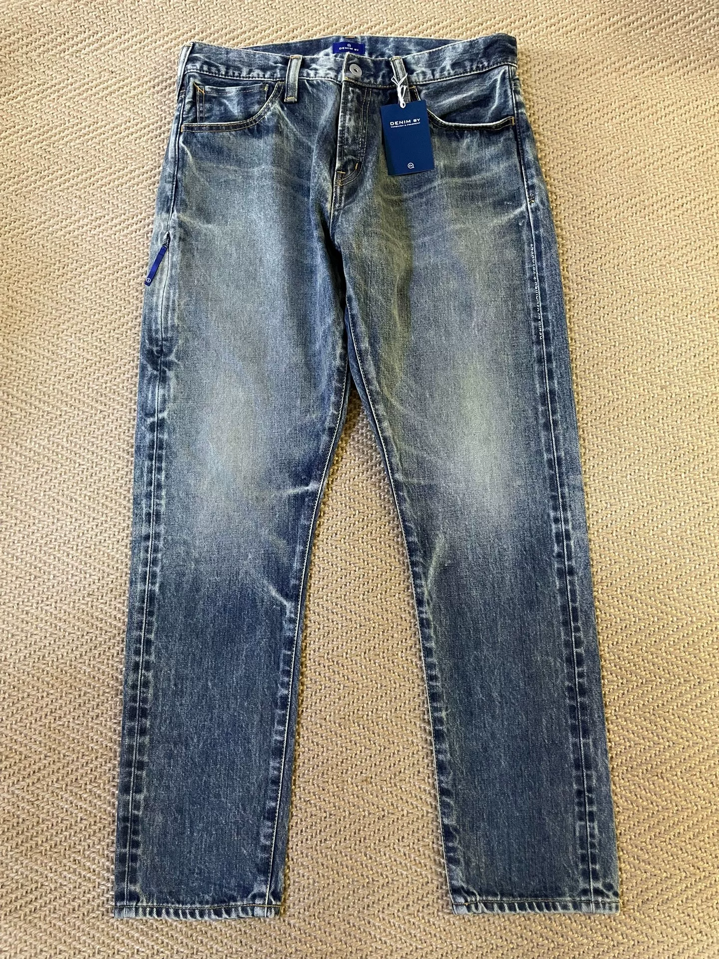 Vanquish & Fragment Distressed Denim Jeans