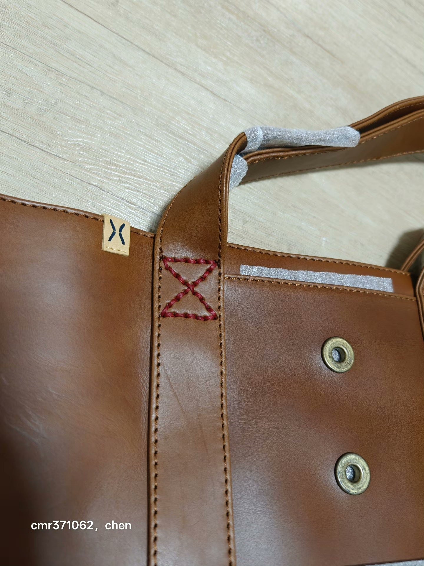 VISVIM 17SS HOMER TOTE L VEGGIE — label