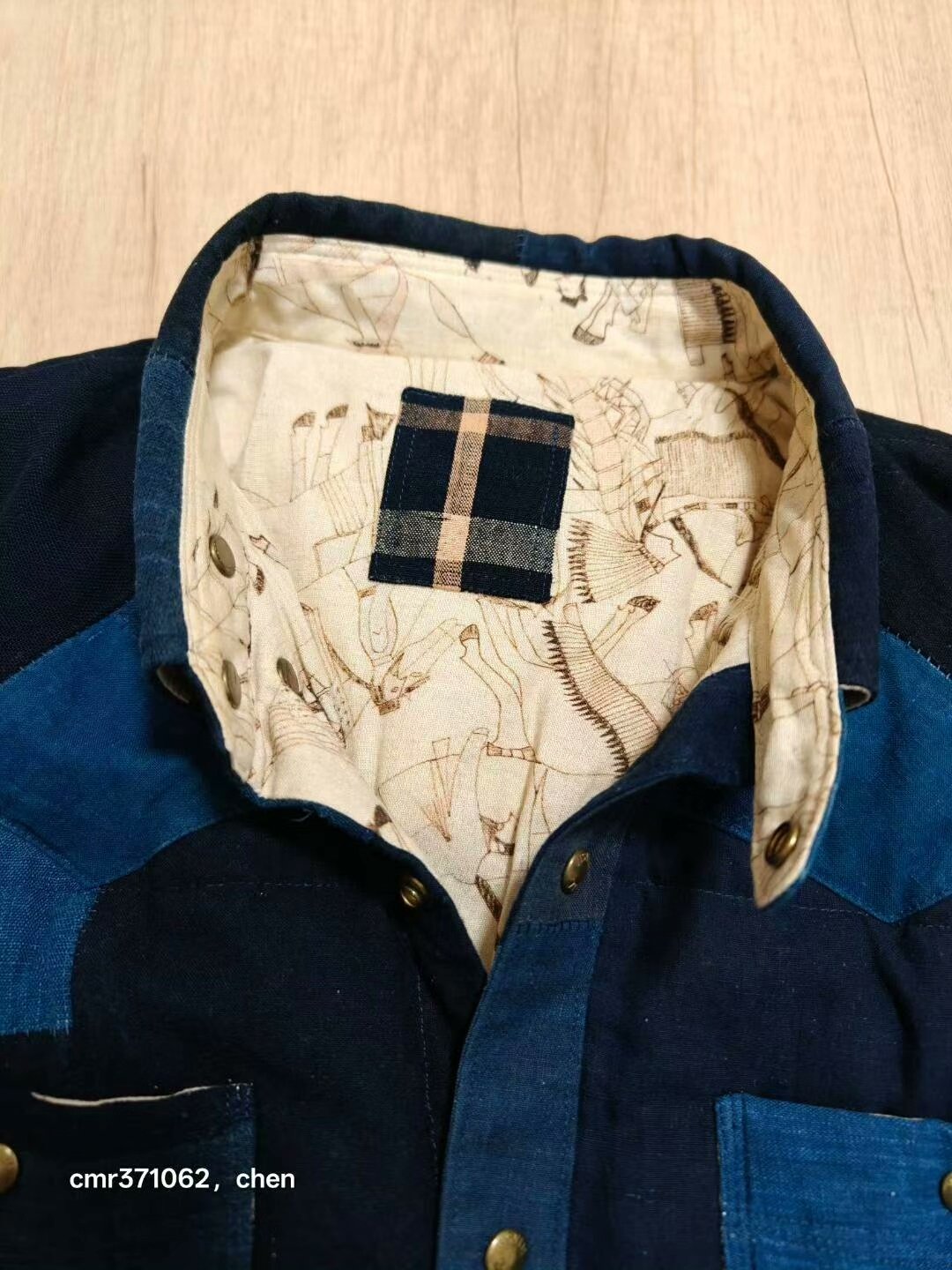 visvim 15 ICT Kerchief Down Jacket — detail