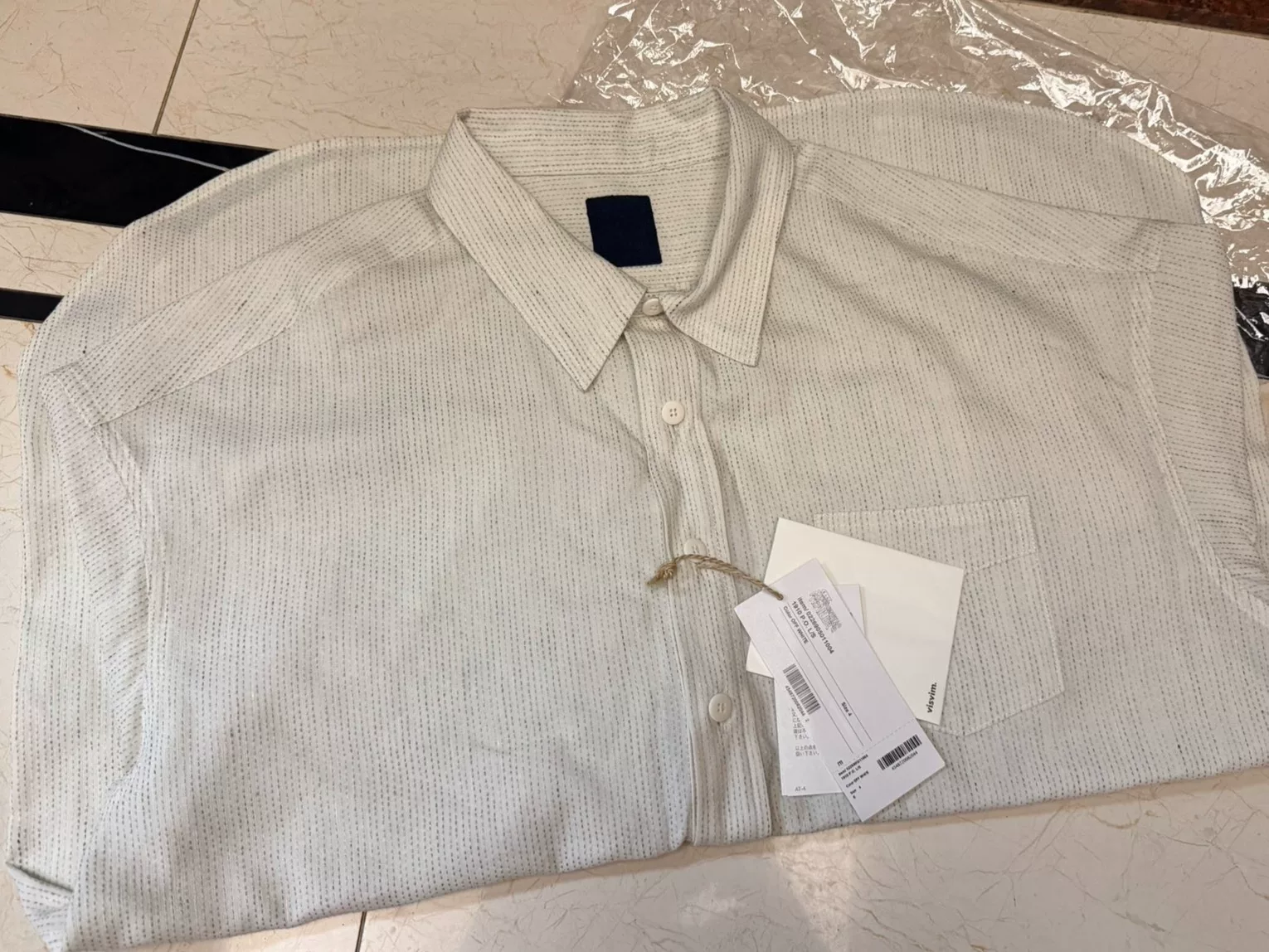VISVIM 1910 P.O. L/S Shirt — front