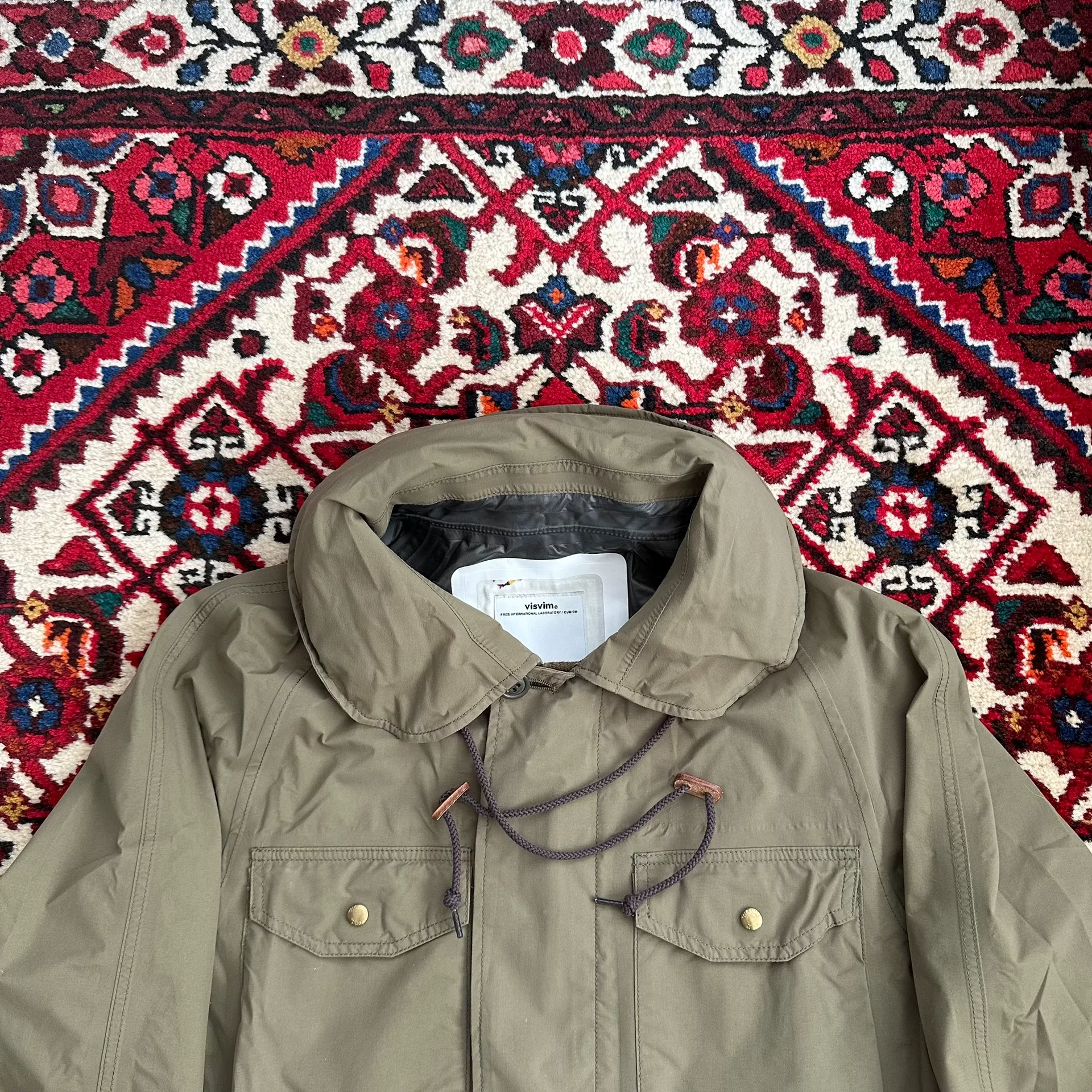 visvim 16ss GORE-TEX 2.5L Jacket — label