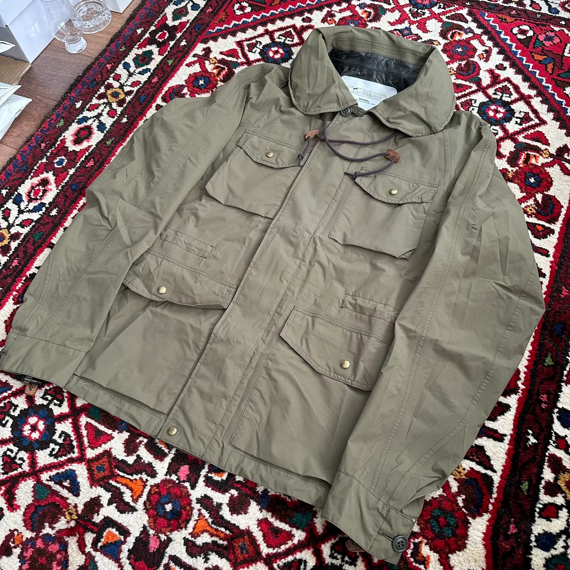 visvim 16ss GORE-TEX 2.5L Jacket — back