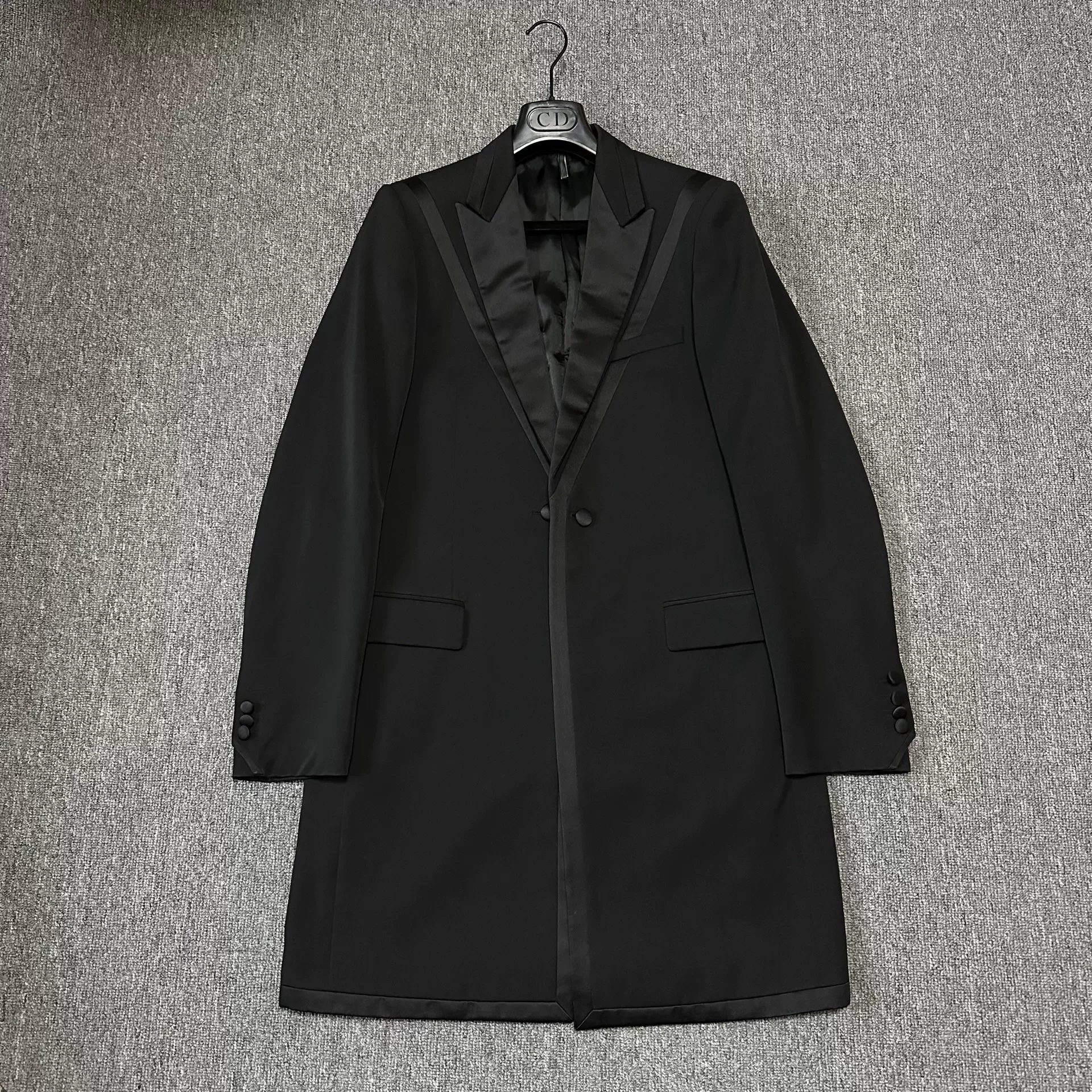Dior Homme 04ss Black Sword Collar Coat