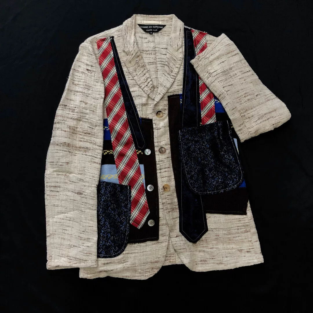 Comme des Garçons 2010SS Random Collage Coat — front