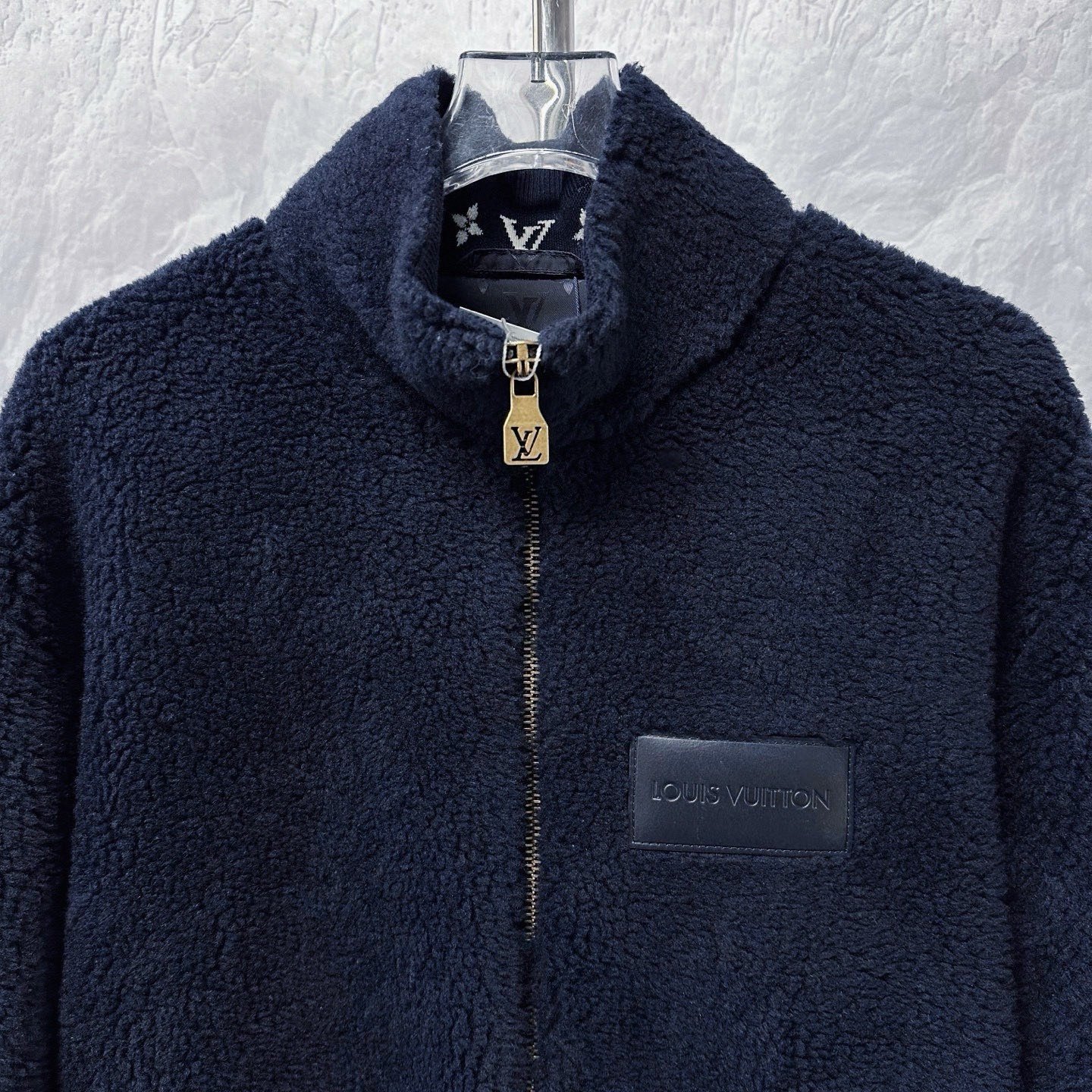 Louis Vuitton FW25 Teddy Zip Jacket — front