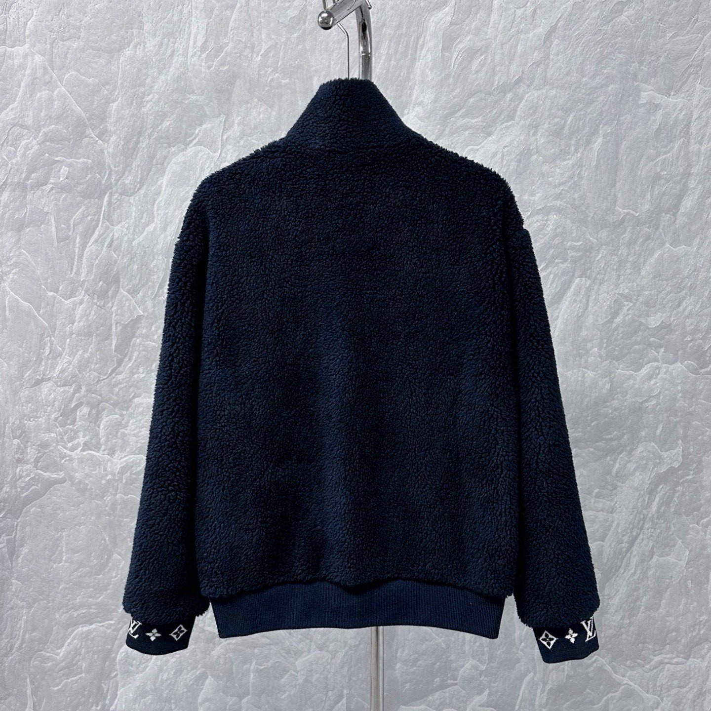 Louis Vuitton FW25 Teddy Zip Jacket — back
