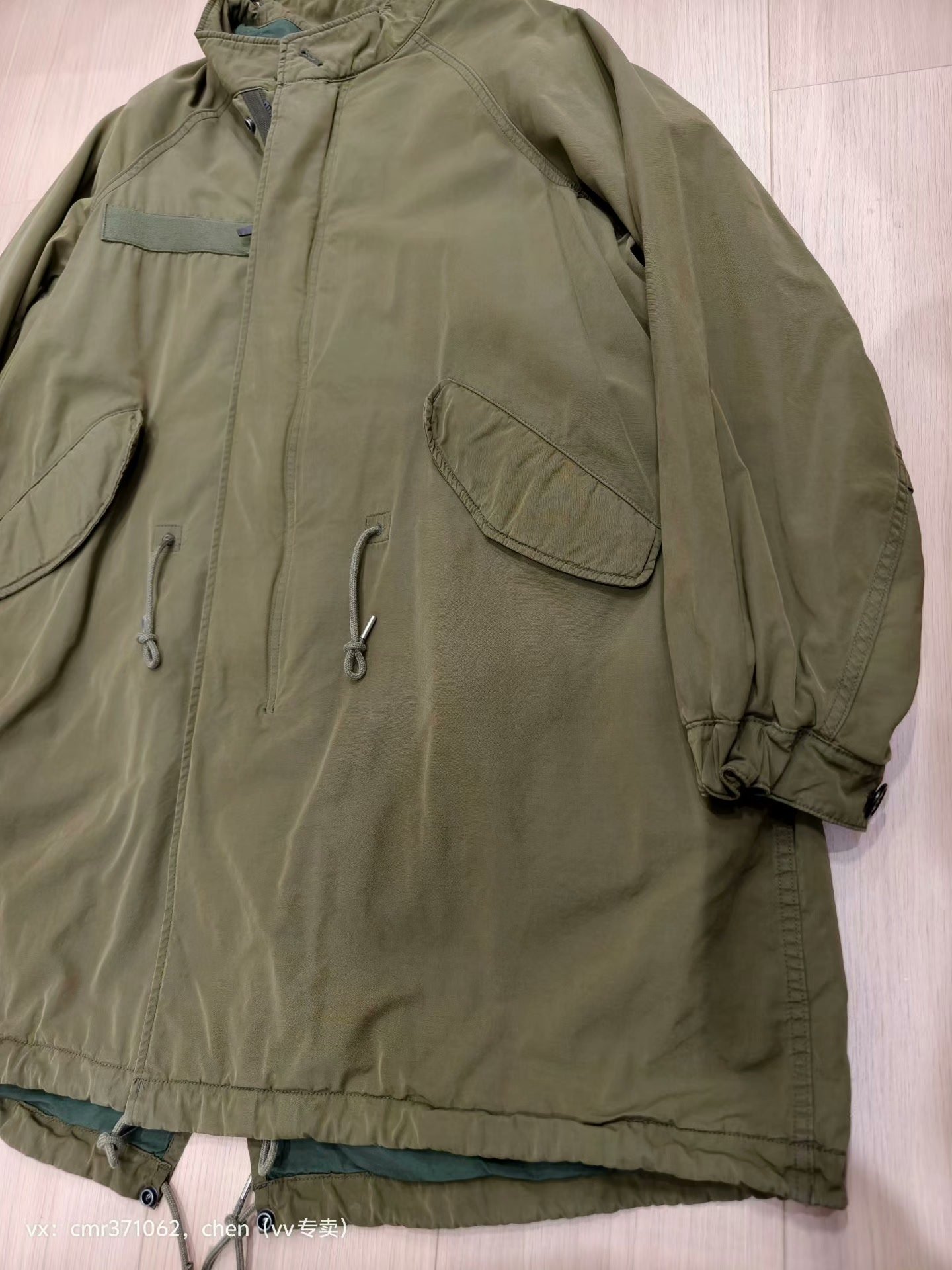 VISVIM 19AW SIX FIVE FISHTAIL PARKA W — detail