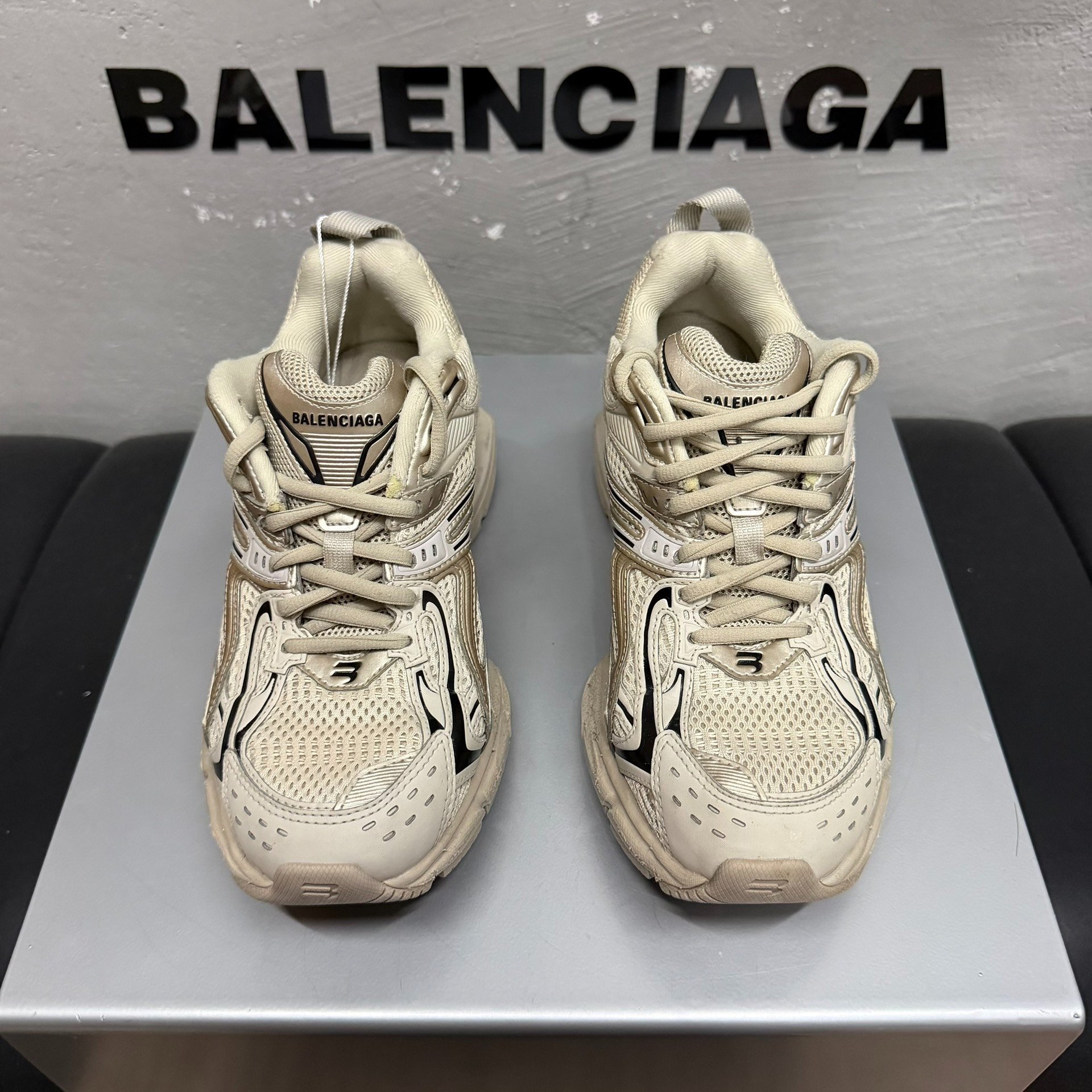 Balenciaga X-Pander Dad Sneakers — front