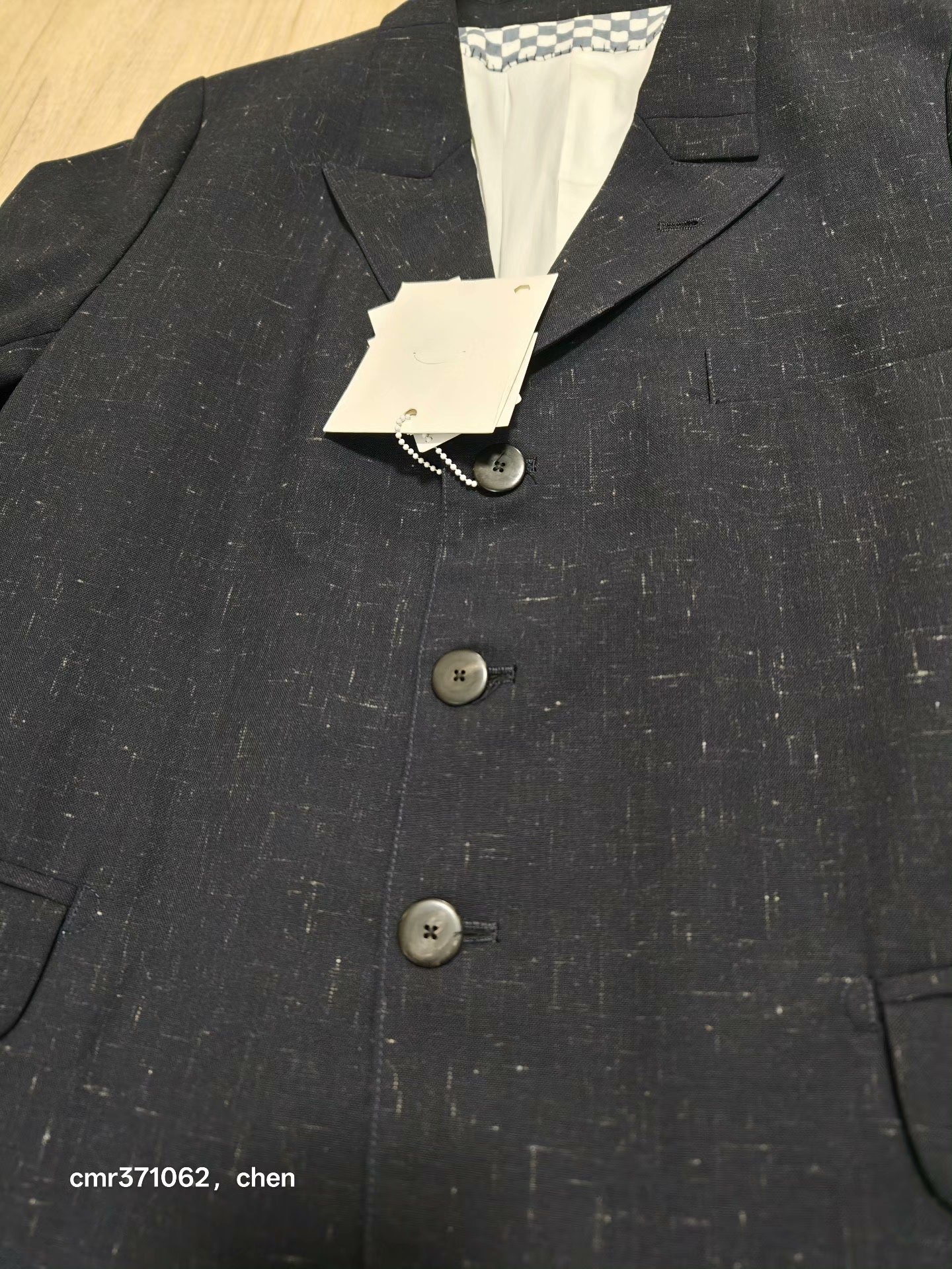 VISVIM 16SS GRANGER BLAZER — label